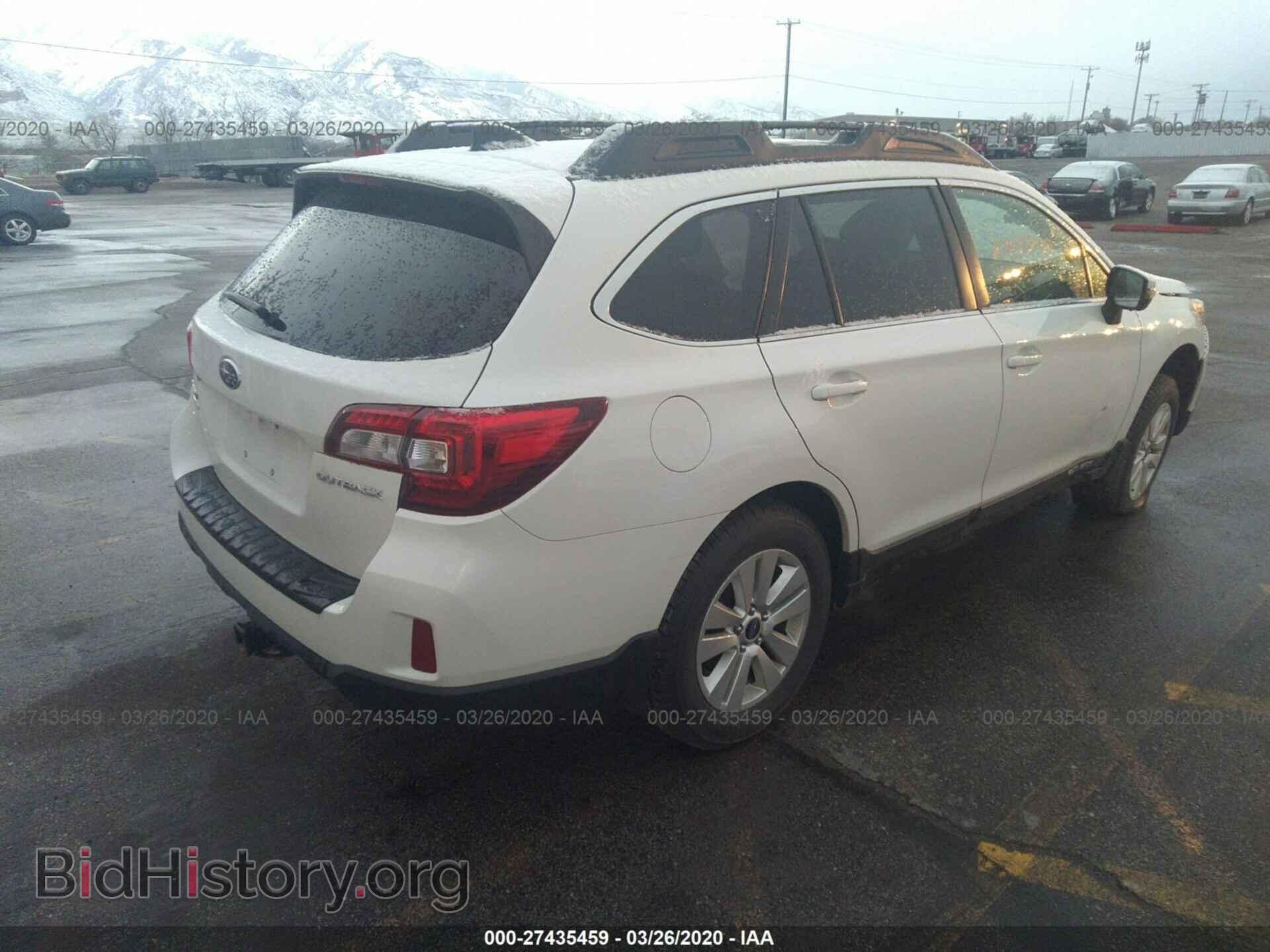 2016 SUBARU OUTBACK - VIN: 4S4BSBFC2G3237237 - Фото 4