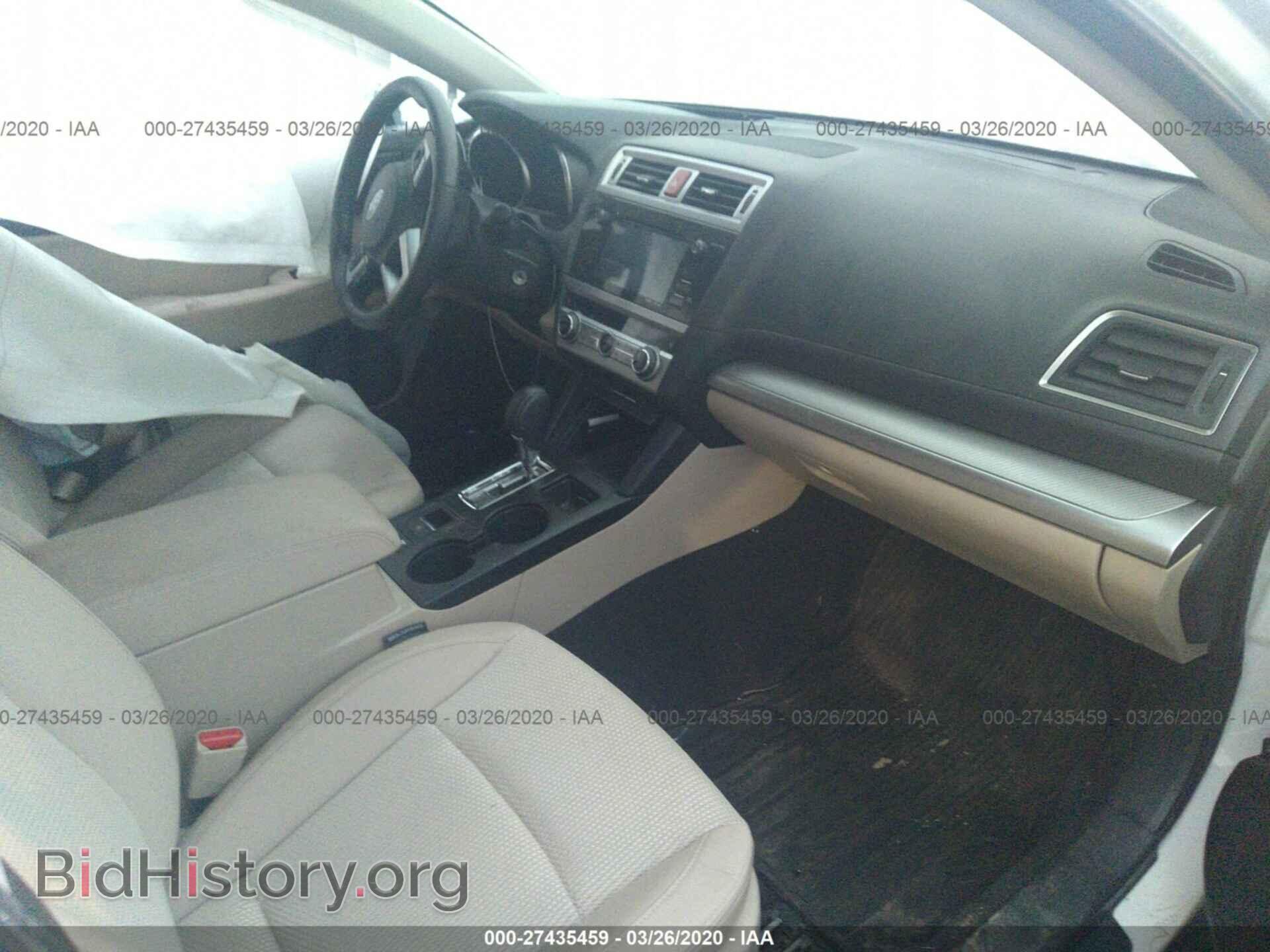 2016 SUBARU OUTBACK - VIN: 4S4BSBFC2G3237237 - Фото 5