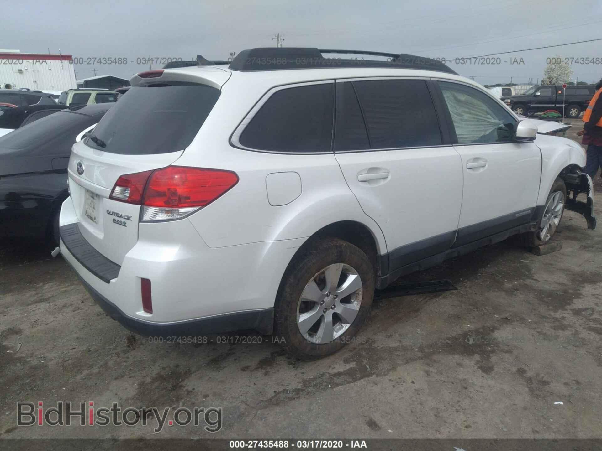 2011 SUBARU OUTBACK - VIN: 4S4BRBKC7B3318731 - Фото 4