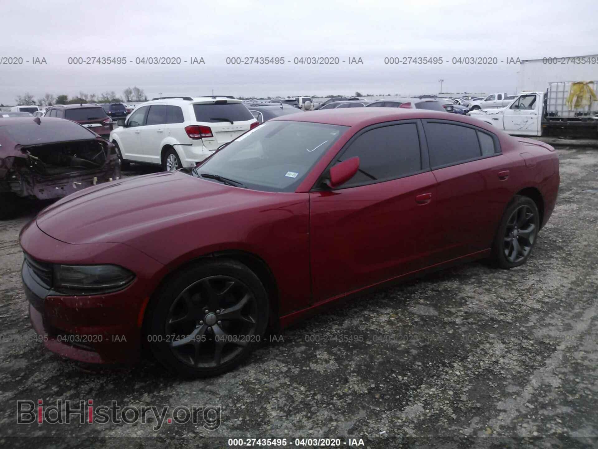 2015 DODGE CHARGER - VIN: 2C3CDXHG1FH871543 - Фото 2