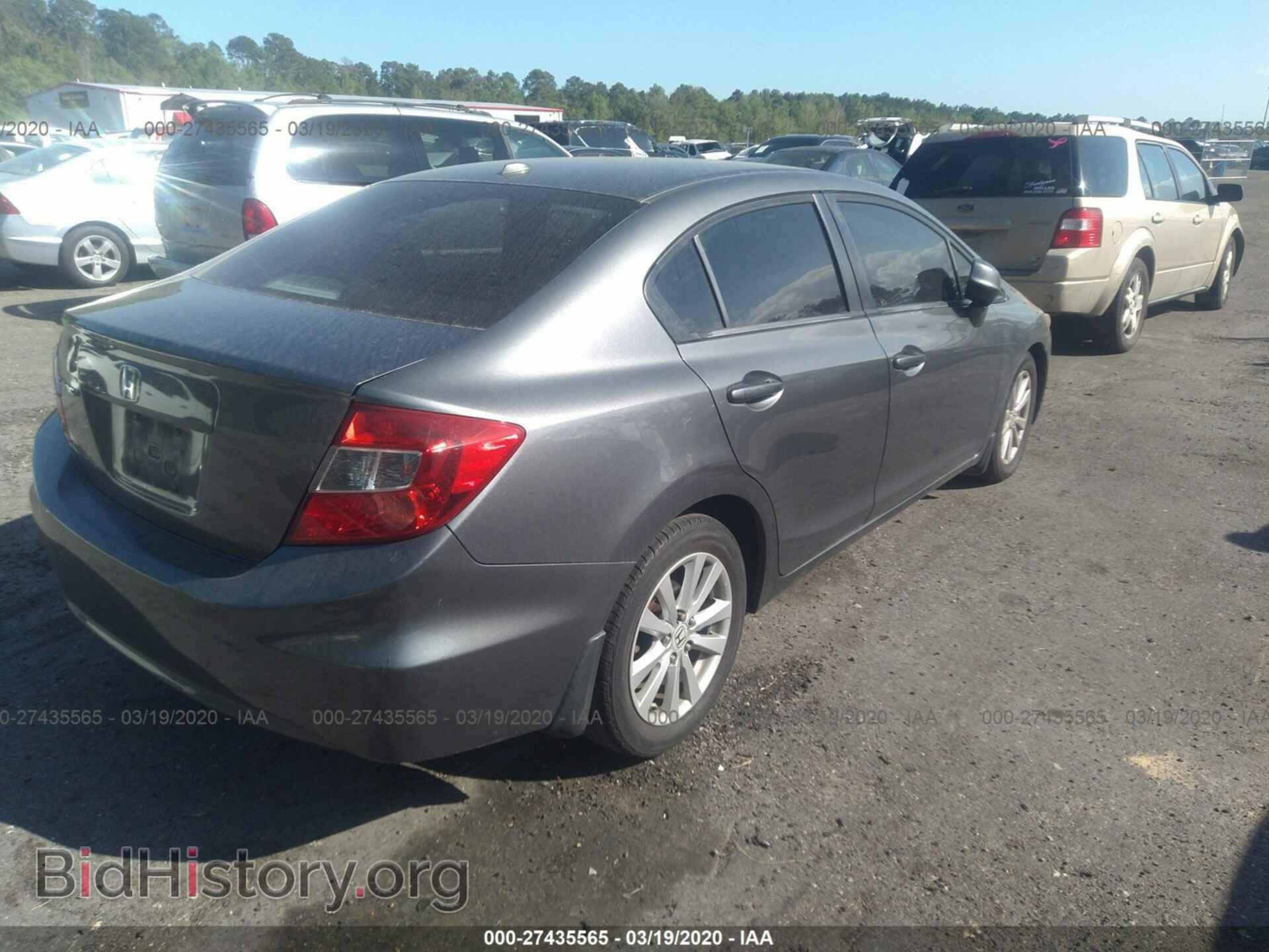 2012 HONDA CIVIC - VIN: 19XFB2F95CE048529 - Фото 4