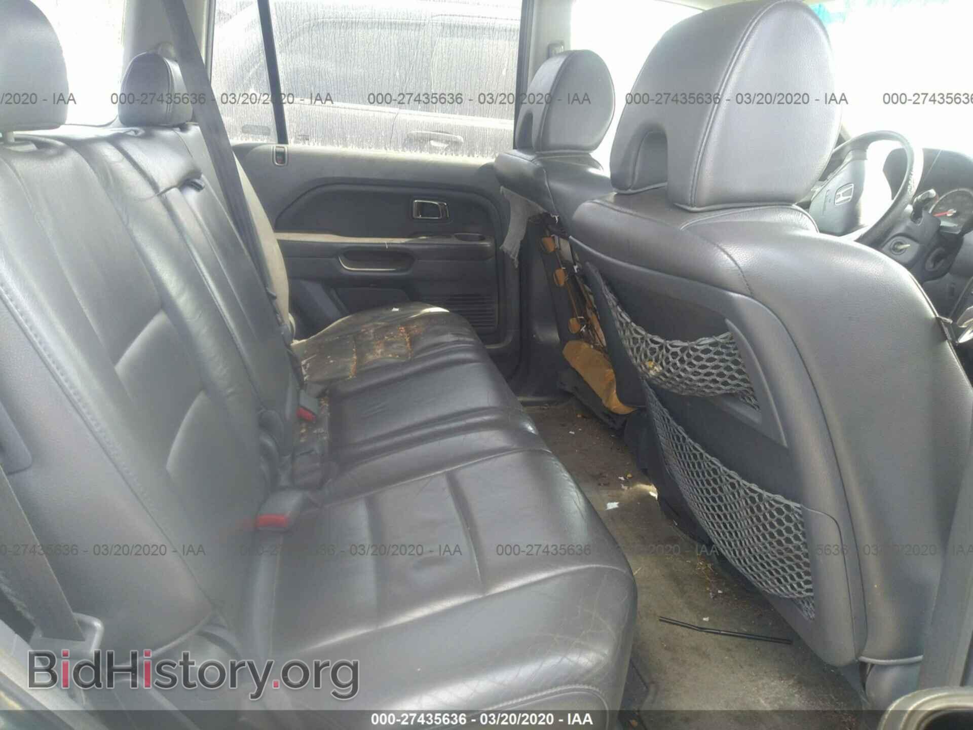 2006 HONDA PILOT - VIN: 5FNYF285X6B020134 - Photo 8