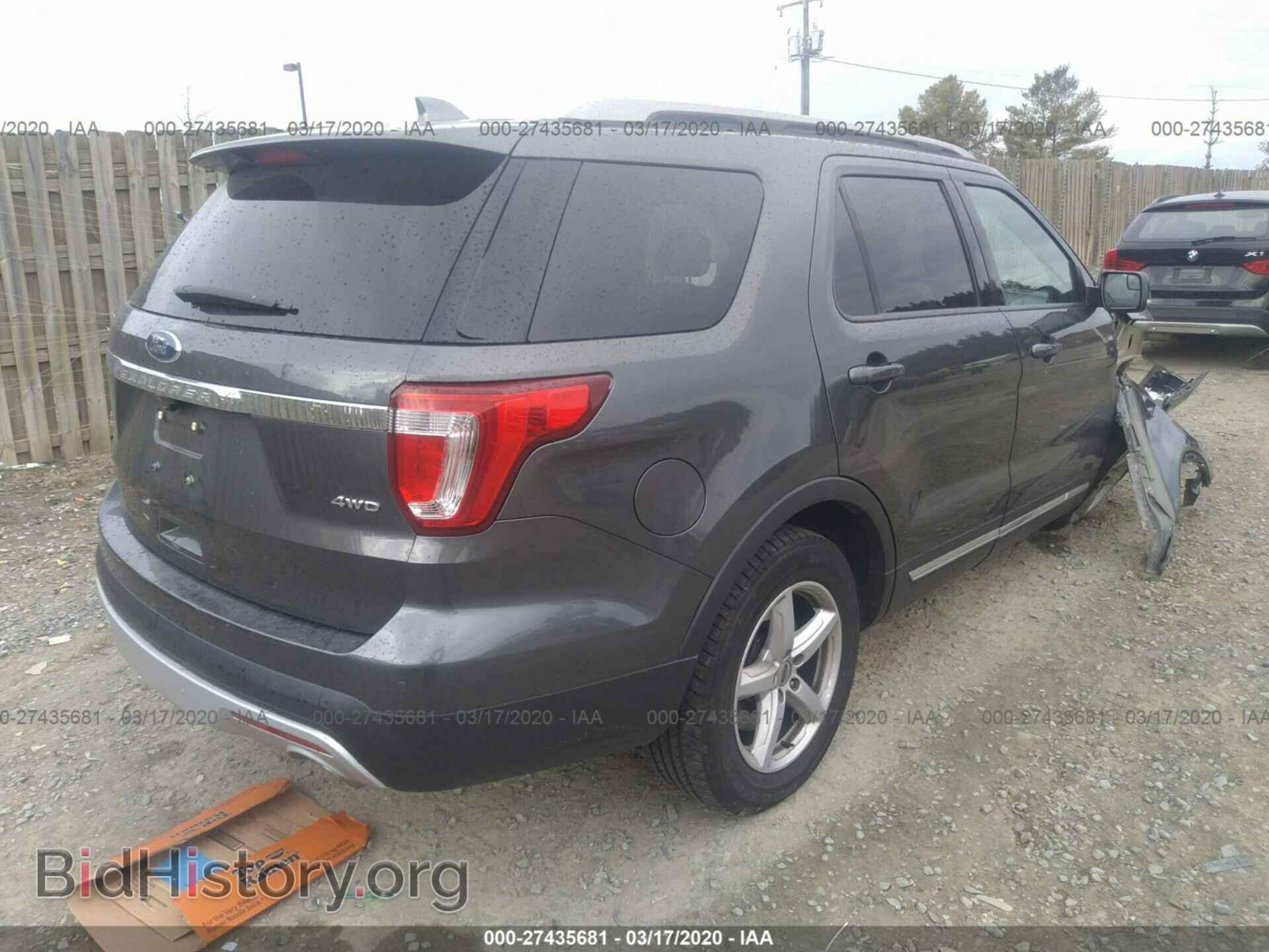 2016 FORD EXPLORER - VIN: 1FM5K8D84GGC97639 - Фото 4