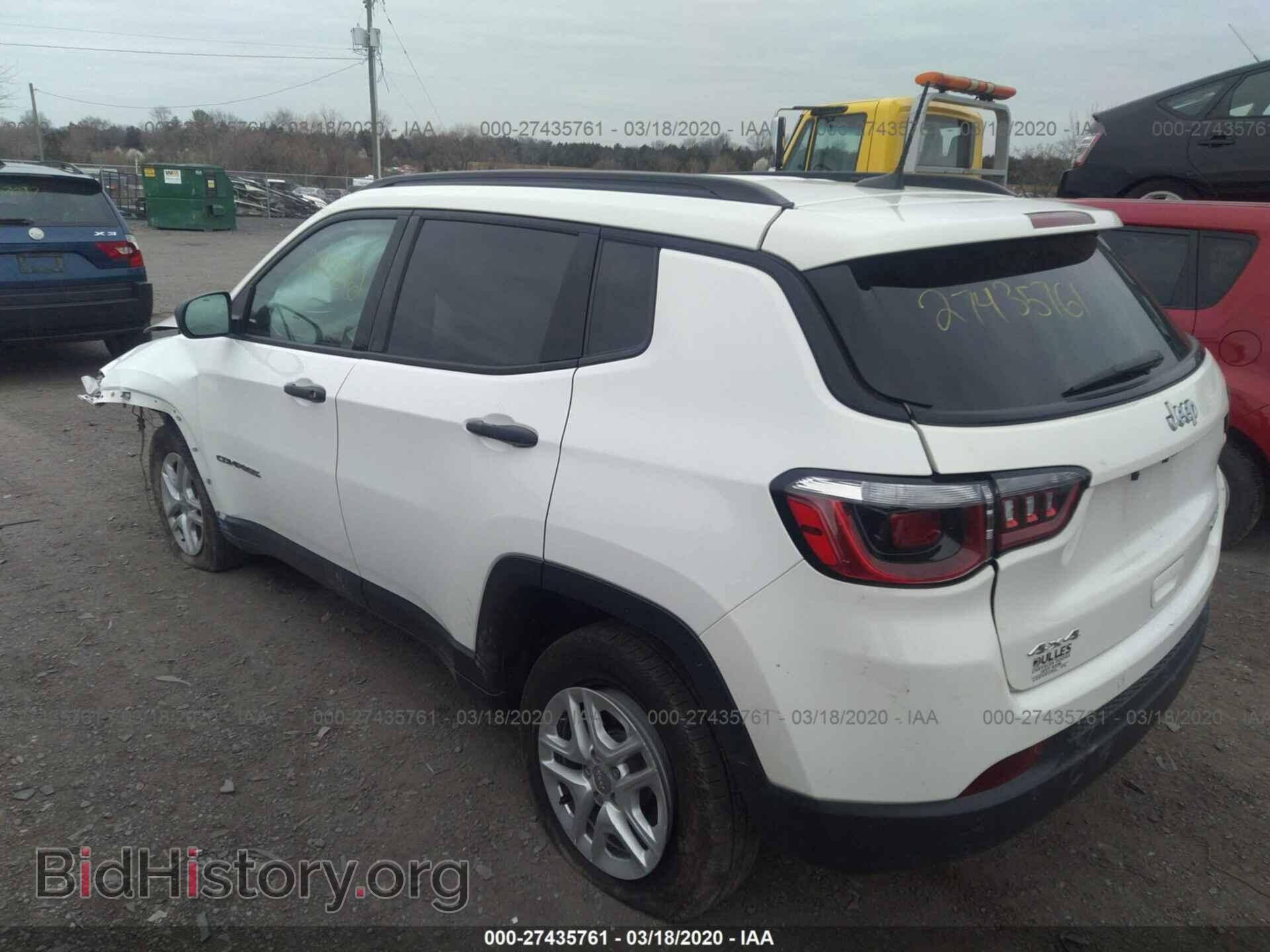 2018 JEEP COMPASS - VIN: 3C4NJDAB5JT168960 - Фото 3