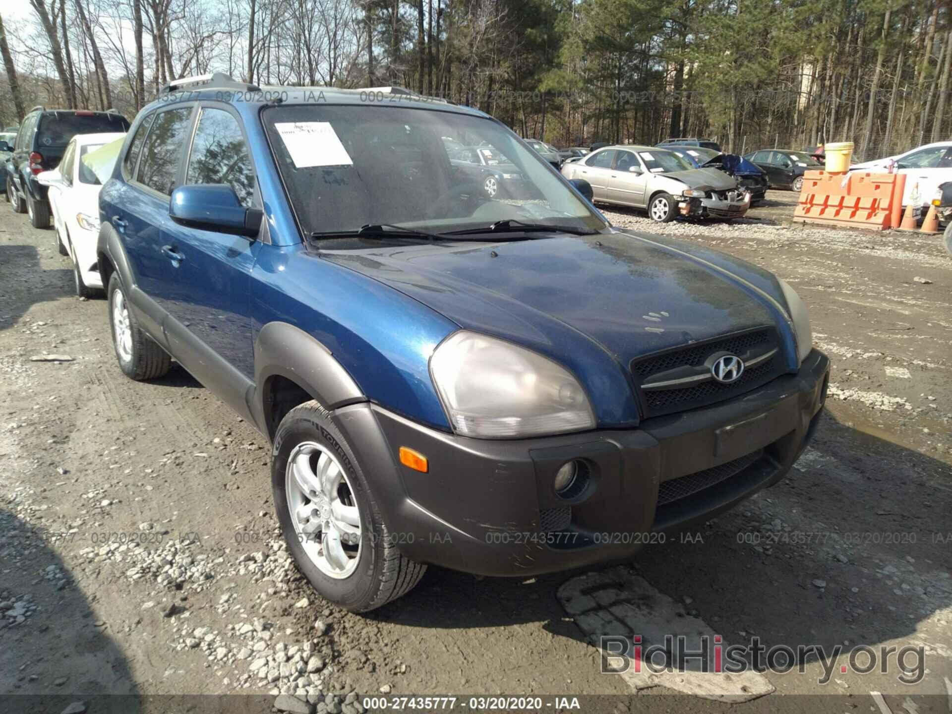 Photo KM8JN12D96U267307 - HYUNDAI TUCSON 2006