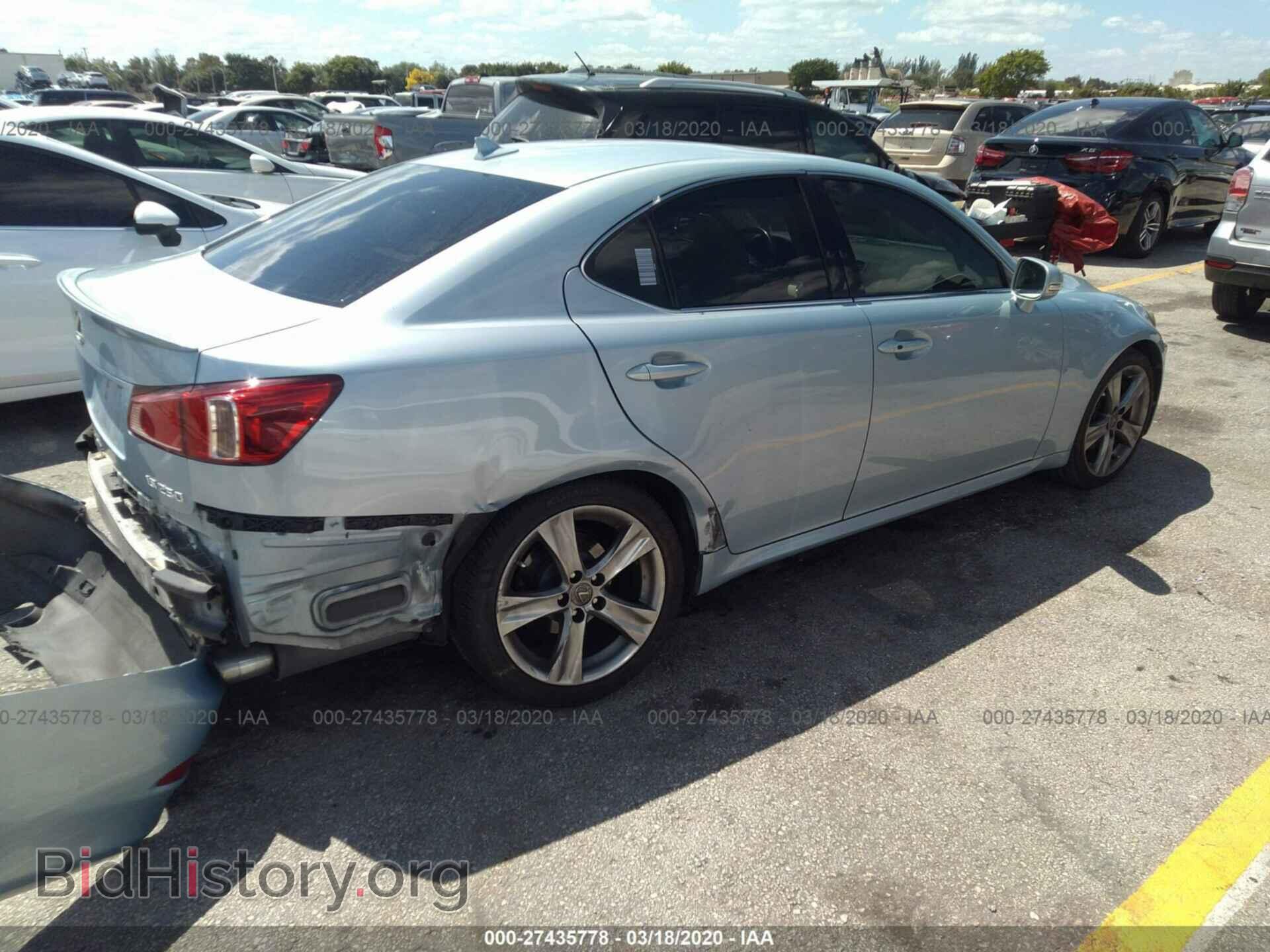 2013 LEXUS IS - VIN: JTHBF5C21D5188231 - Photo 4