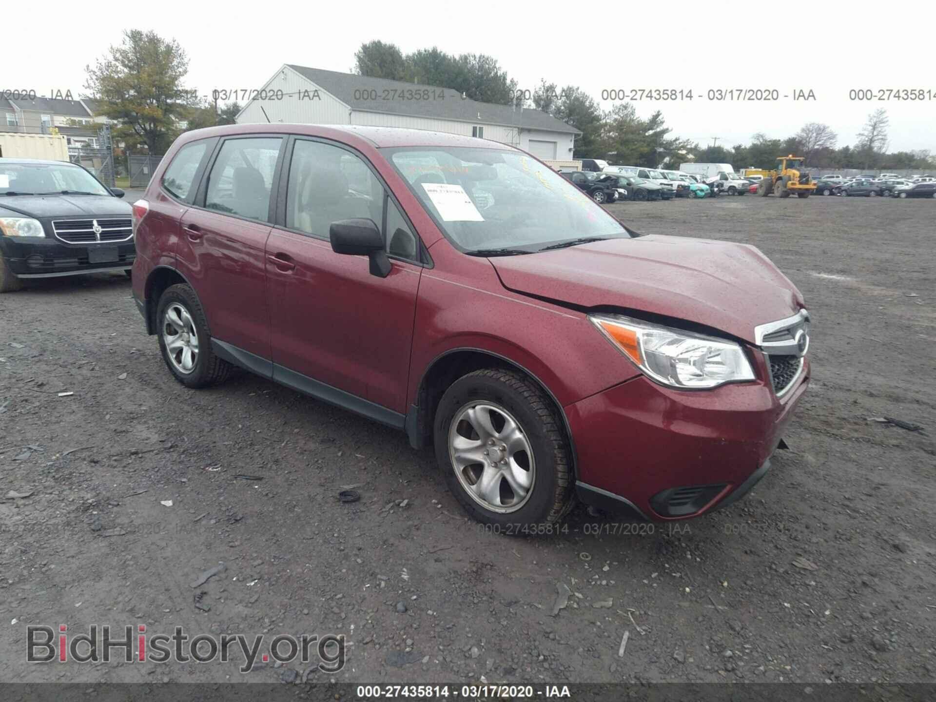 Photo JF2SJAAC9EH518347 - SUBARU FORESTER 2014