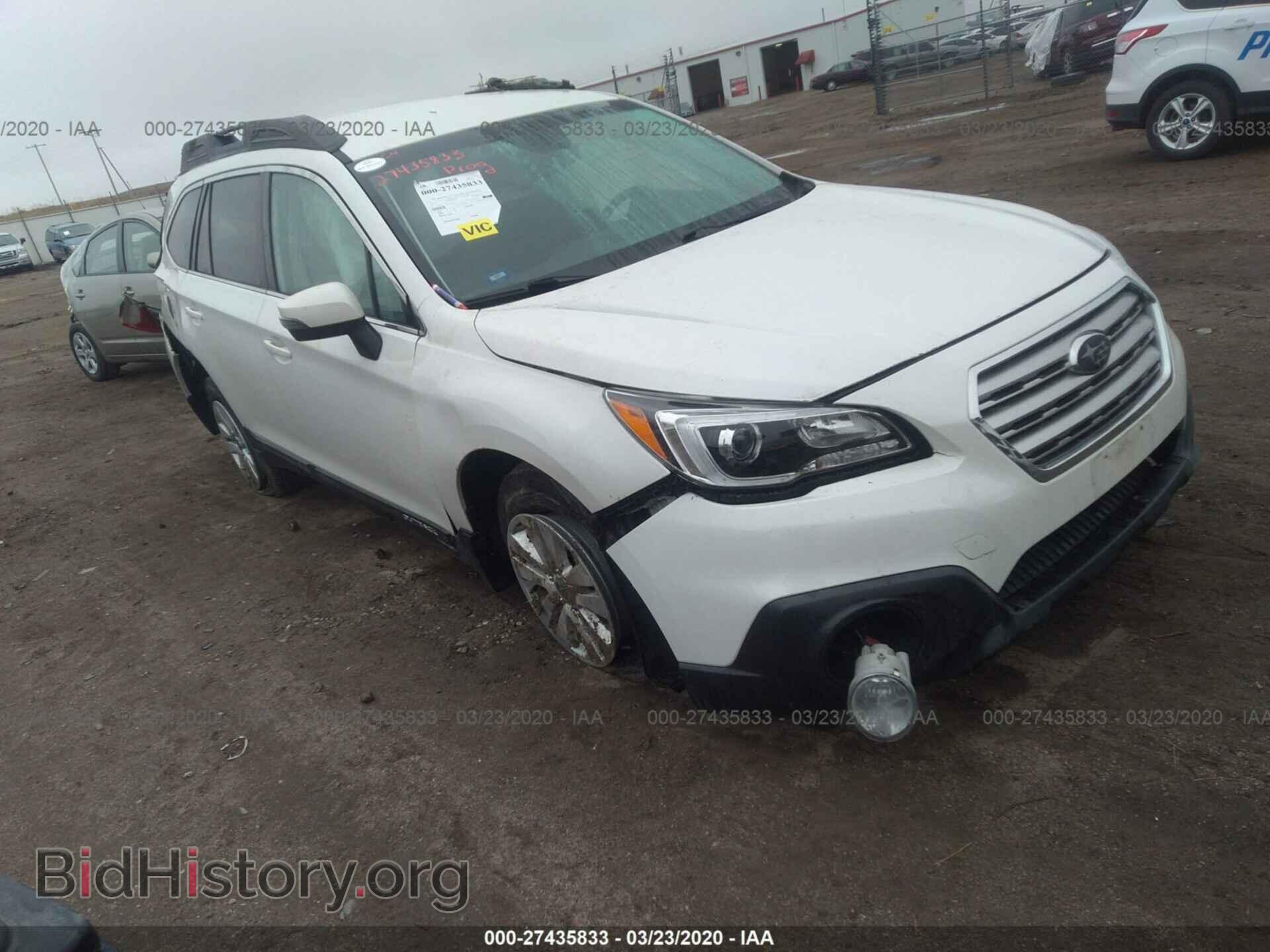 Фотография 4S4BSAFC6H3215978 - SUBARU OUTBACK 2017