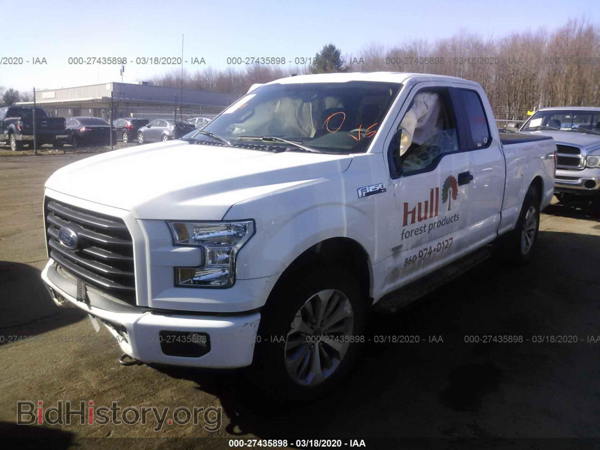 2017 FORD F150 - VIN: 1FTEX1EP6HFB96791 - Фото 2