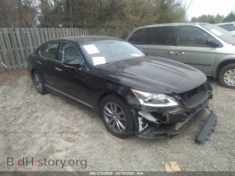 2015 Lexus LS 460 (VIN JTHCL5EF3F5024463) — фото 1 из 11, IAAI, повреждение: передняя часть