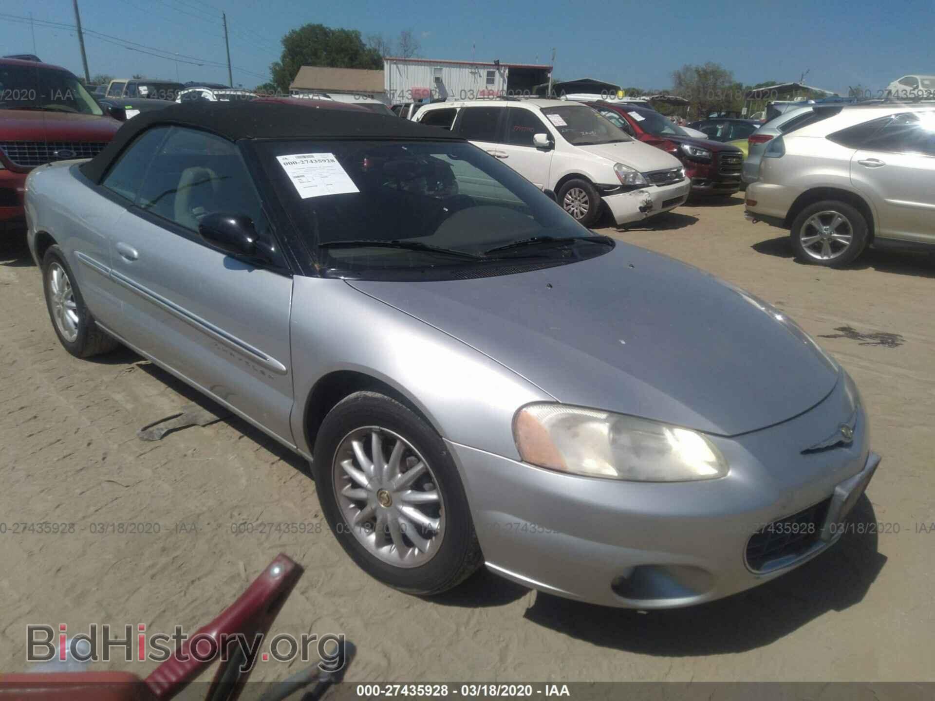 Photo 1C3EL55U21N556406 - CHRYSLER SEBRING 2001