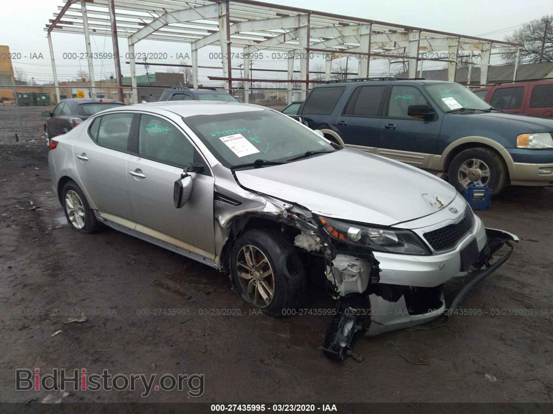 Фотография KNAGM4A75C5296983 - KIA OPTIMA 2012