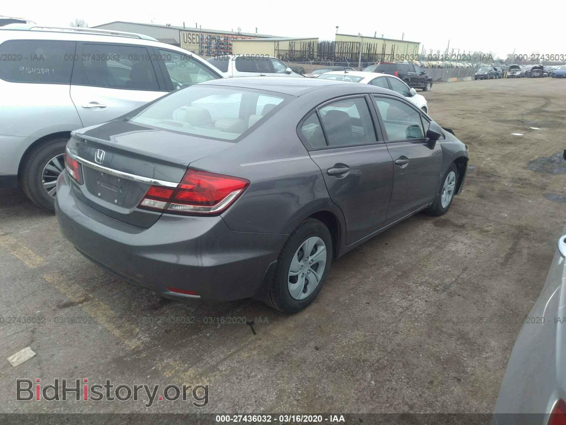 2013 HONDA CIVIC - VIN: 19XFB2F59DE097182 - Фото 4