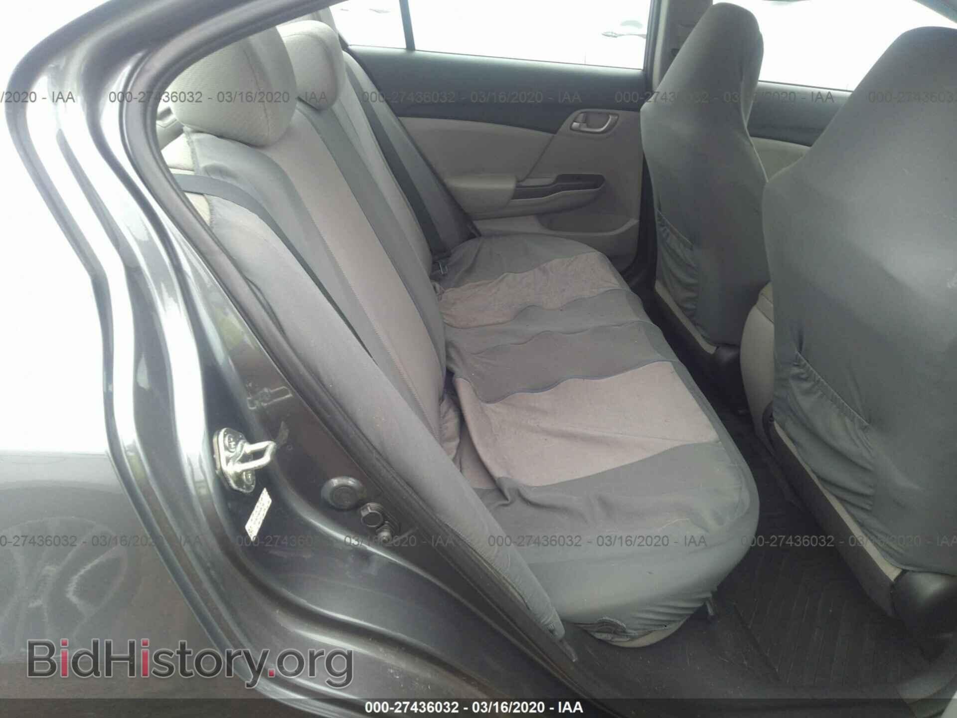 2013 HONDA CIVIC - VIN: 19XFB2F59DE097182 - Фото 8