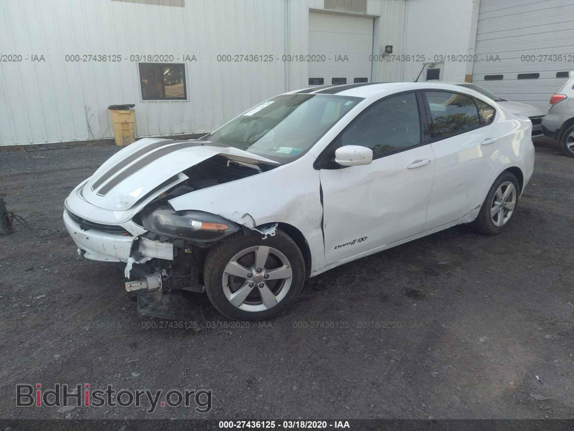 2015 DODGE DART - VIN: 1C3CDFBB1FD320744 - Фото 2