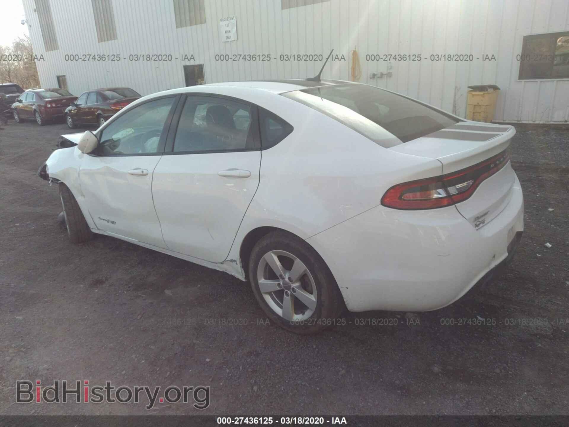 2015 DODGE DART - VIN: 1C3CDFBB1FD320744 - Фото 3
