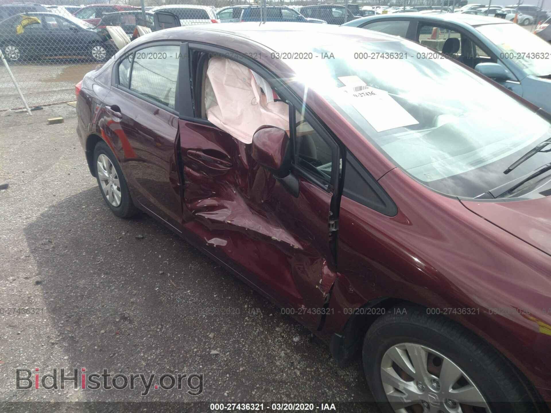 2012 HONDA CIVIC - VIN: 19XFB2F5XCE065713 - Фото 6