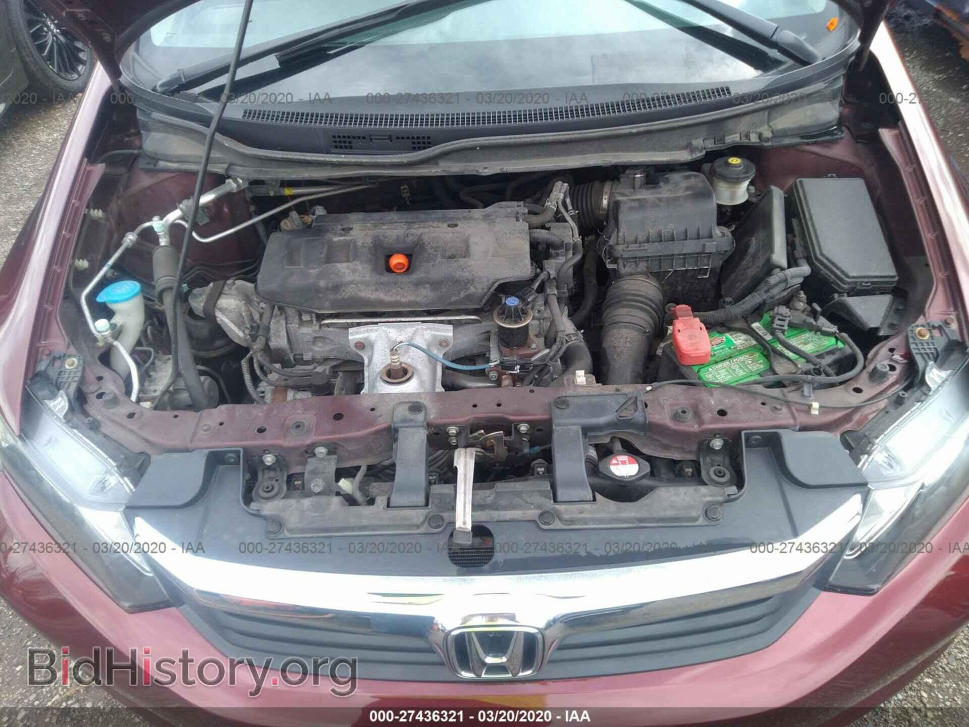 2012 HONDA CIVIC - VIN: 19XFB2F5XCE065713 - Фото 10