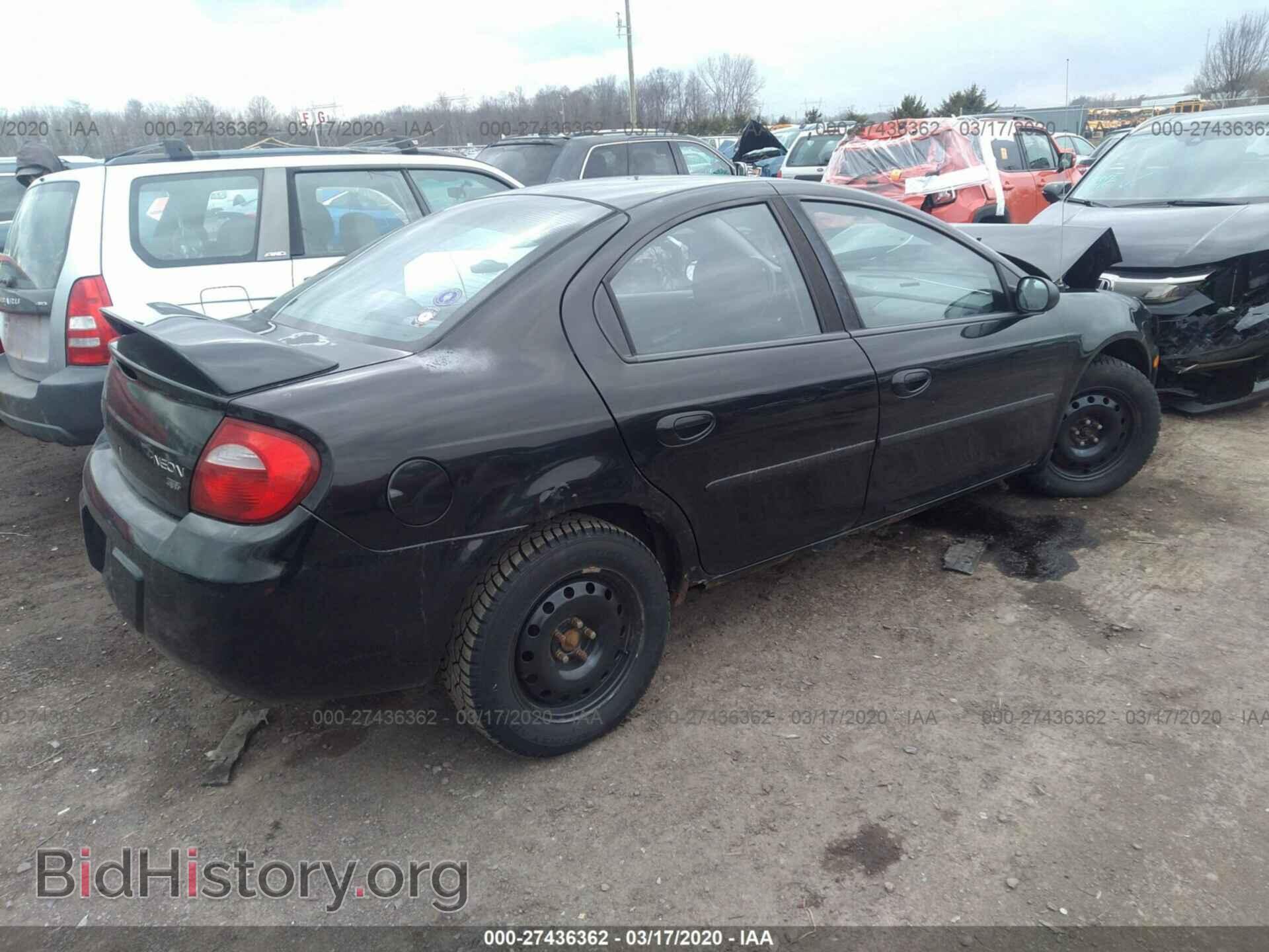 2004 DODGE NEON - VIN: 1B3ES56C34D504086 - Фото 4