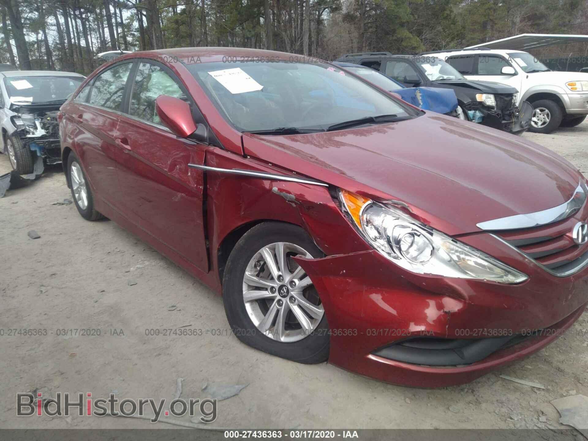 Фотография 5NPEB4AC2EH886008 - HYUNDAI SONATA 2014