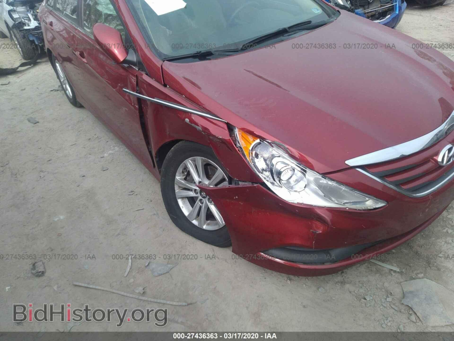 2014 HYUNDAI SONATA - VIN: 5NPEB4AC2EH886008 - Фото 6