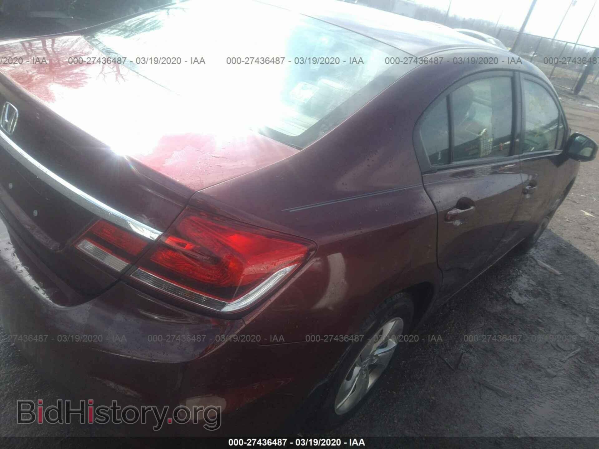 2013 HONDA CIVIC - VIN: 19XFB2F55DE204227 - Фото 4