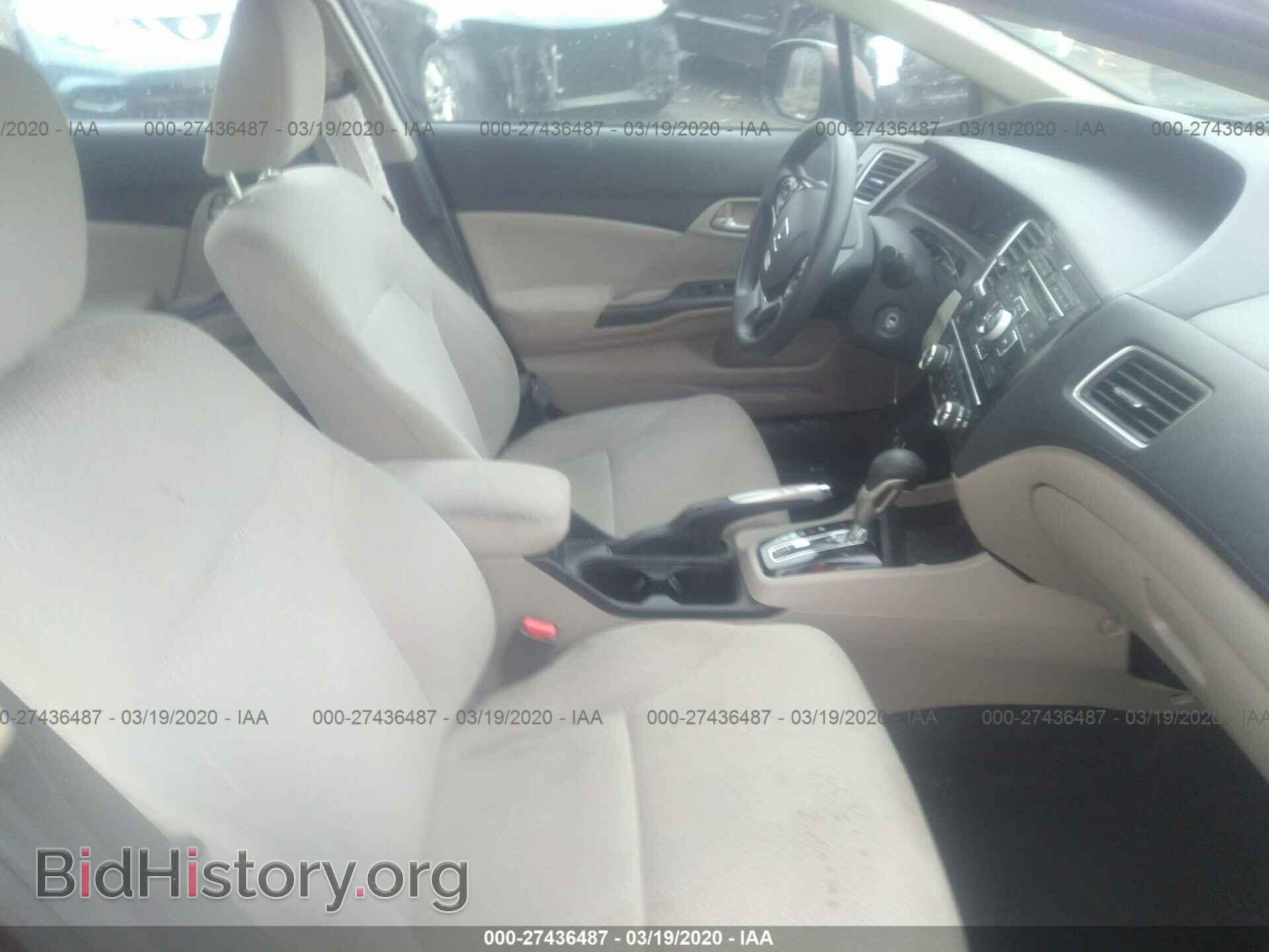 2013 HONDA CIVIC - VIN: 19XFB2F55DE204227 - Фото 5