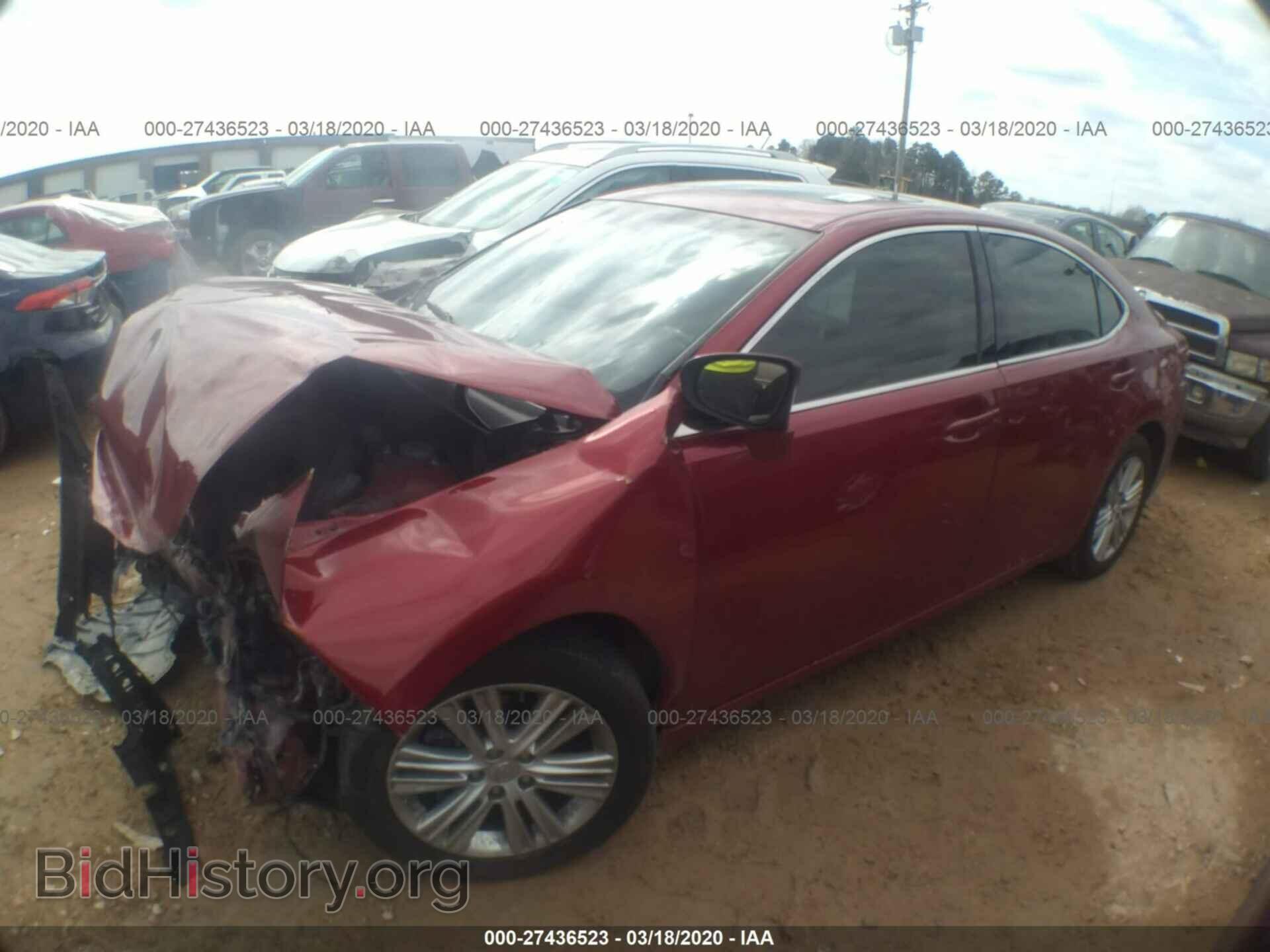 2013 LEXUS ES 350 - VIN: JTHBK1GG5D2062224 - Фото 2