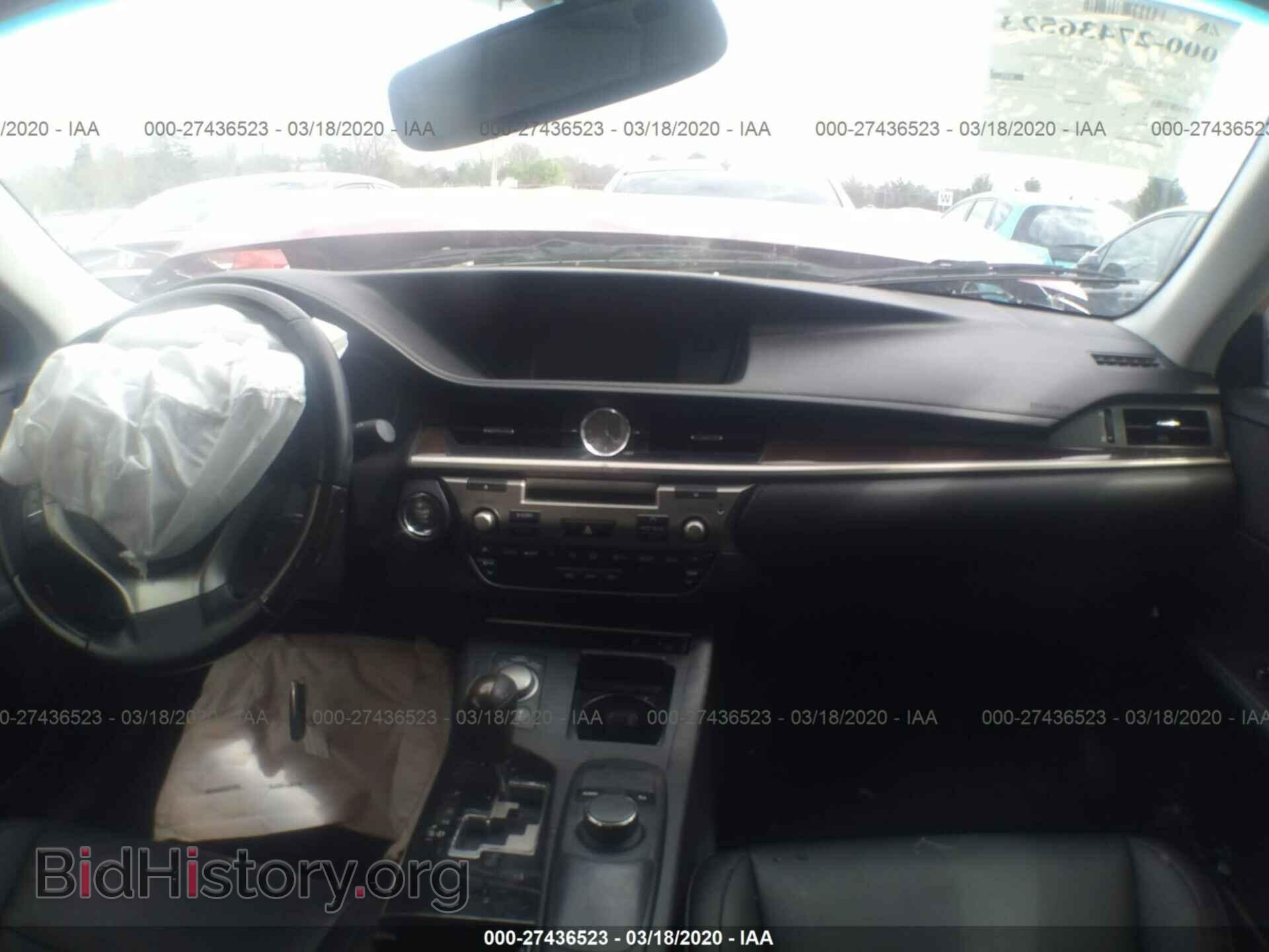 2013 LEXUS ES 350 - VIN: JTHBK1GG5D2062224 - Фото 5