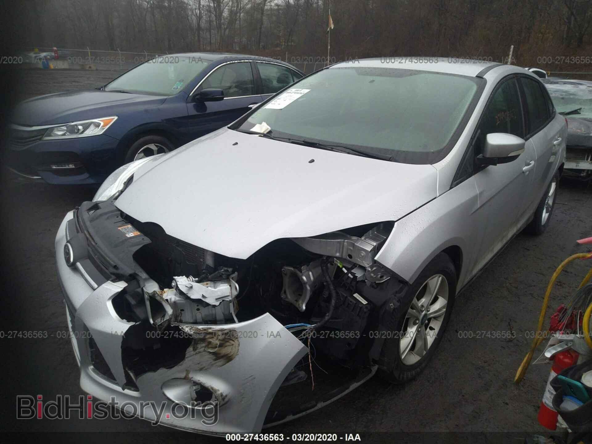 2014 FORD FOCUS - VIN: 1FADP3F22EL308645 - Фото 2