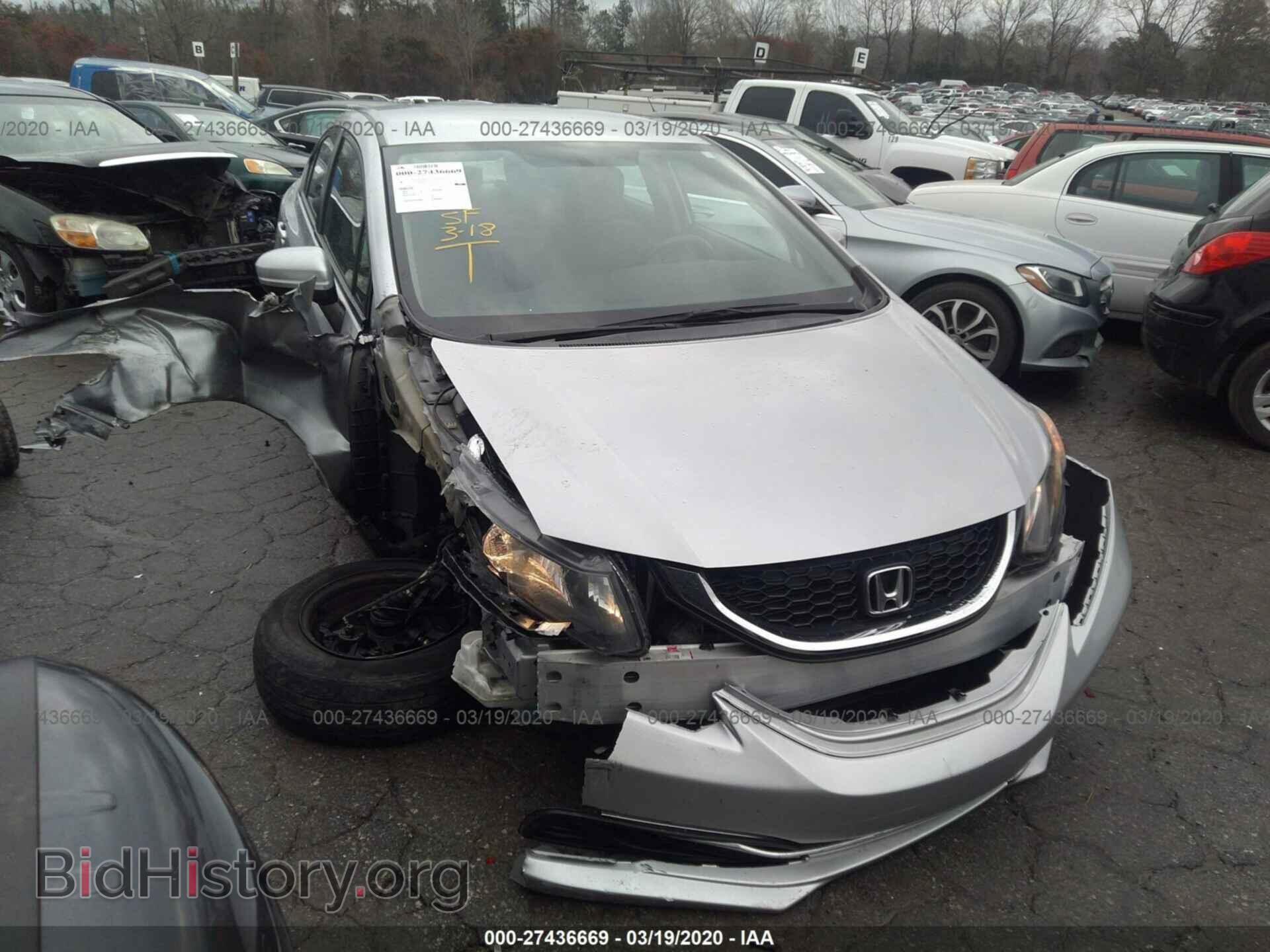 Photo 2HGFB2F55EH511386 - HONDA CIVIC SEDAN 2014