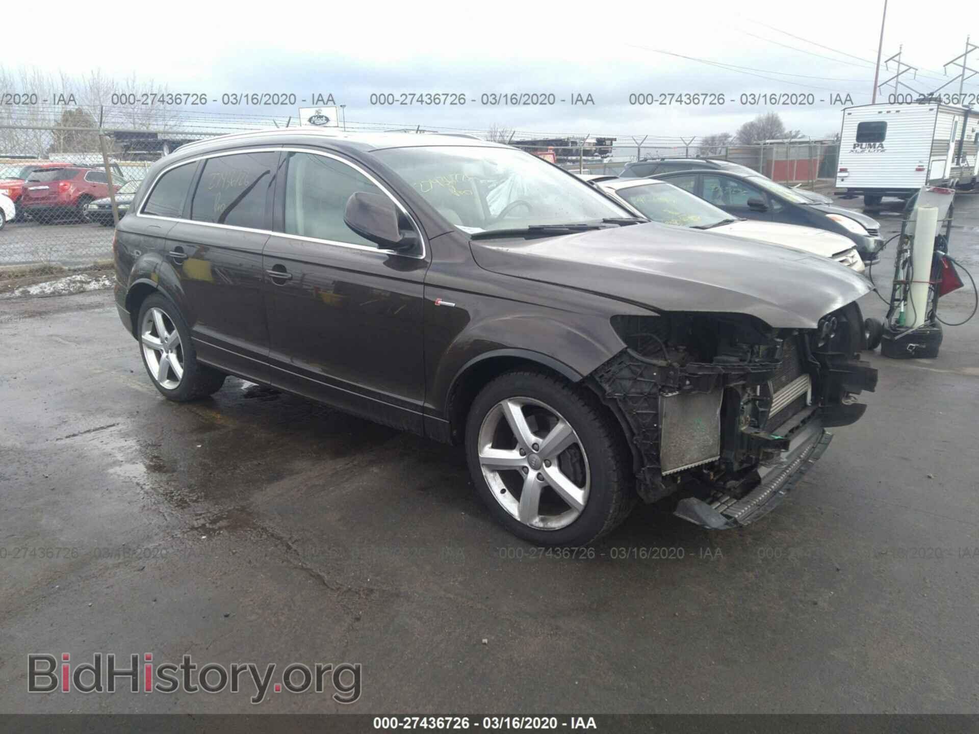 Photo WA1DGAFE4BD004659 - AUDI Q7 2011