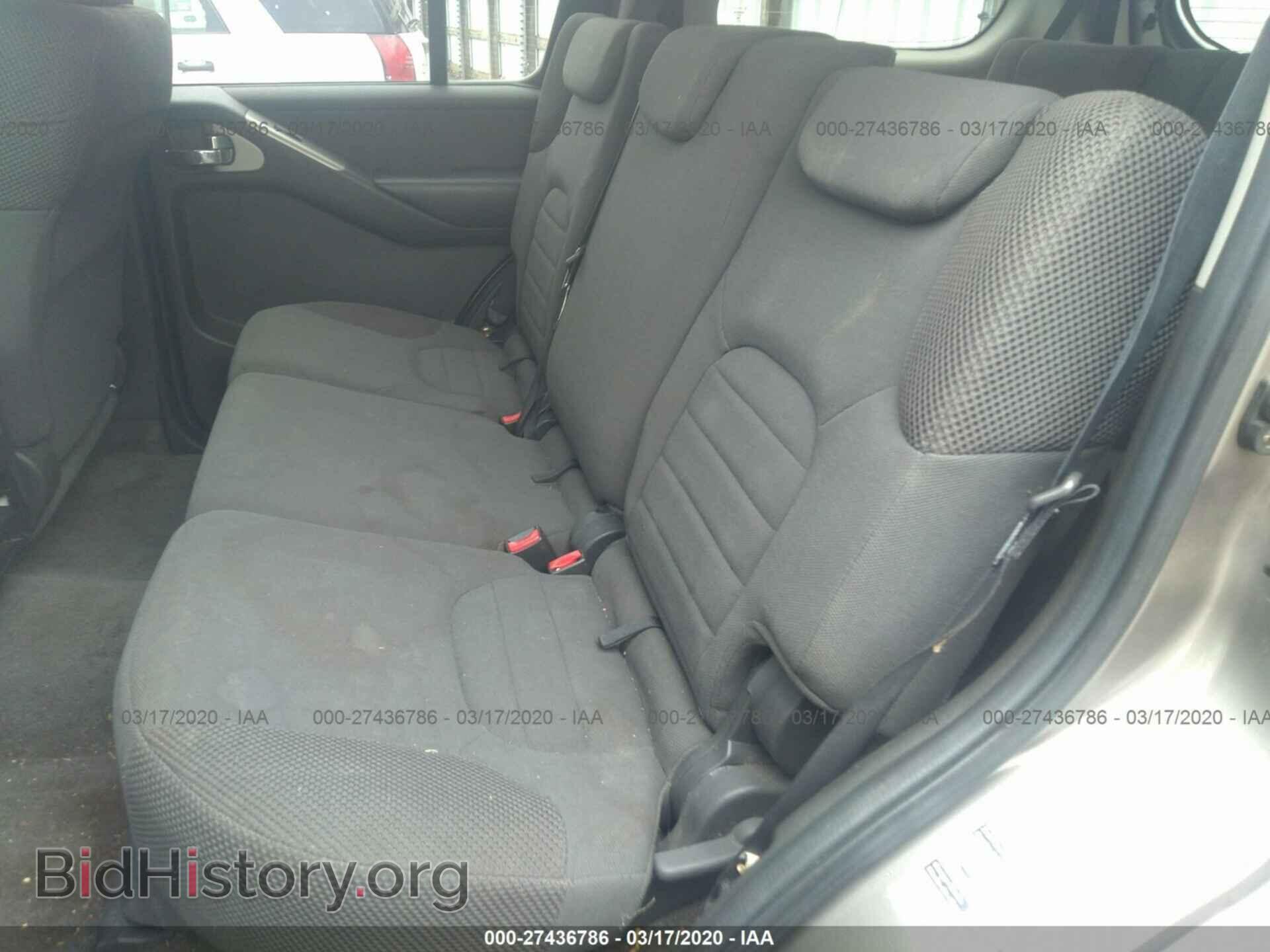 2005 NISSAN PATHFINDER - VIN: 5N1AR18W15C779192 - Фото 8