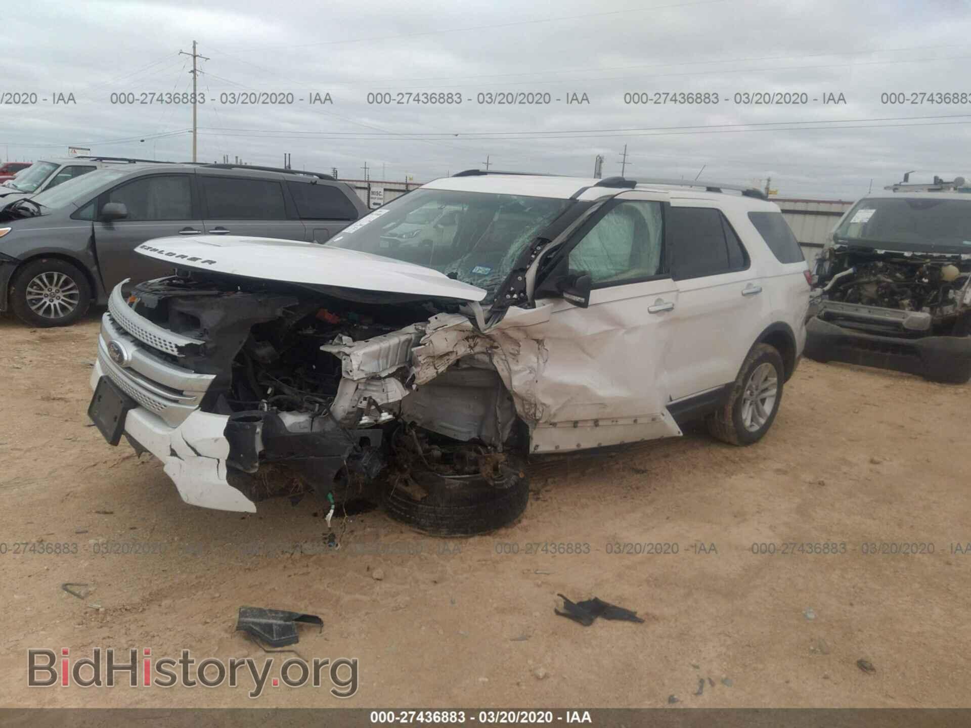 2013 FORD EXPLORER - VIN: 1FM5K7D88DGC14428 - Фото 2