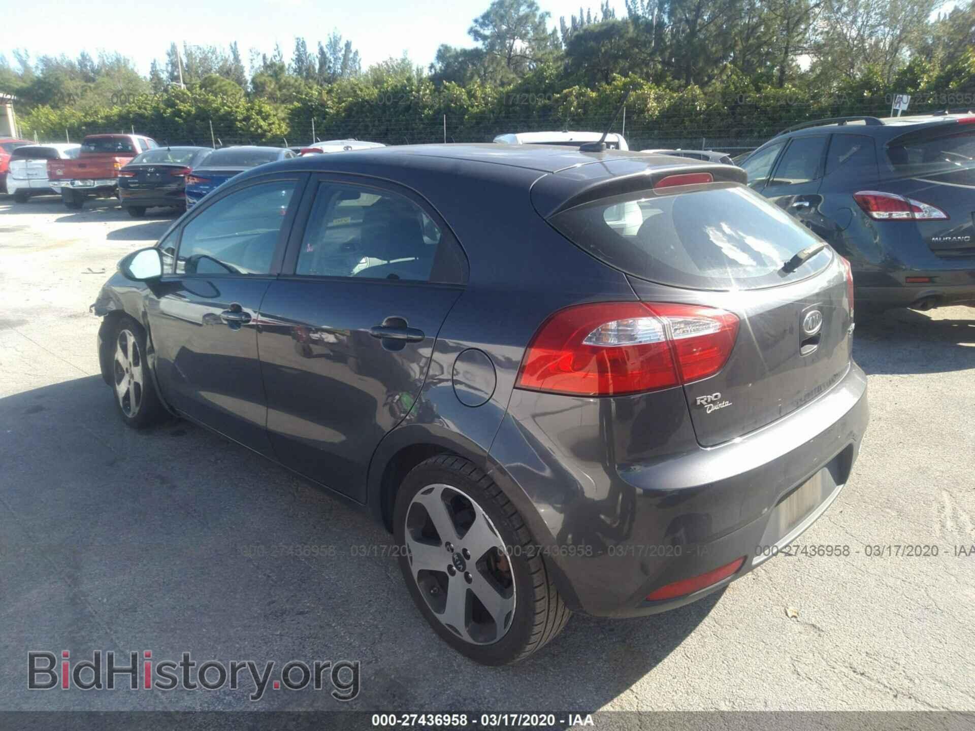 2012 KIA RIO - VIN: KNADN5A3XC6087669 - Photo 3