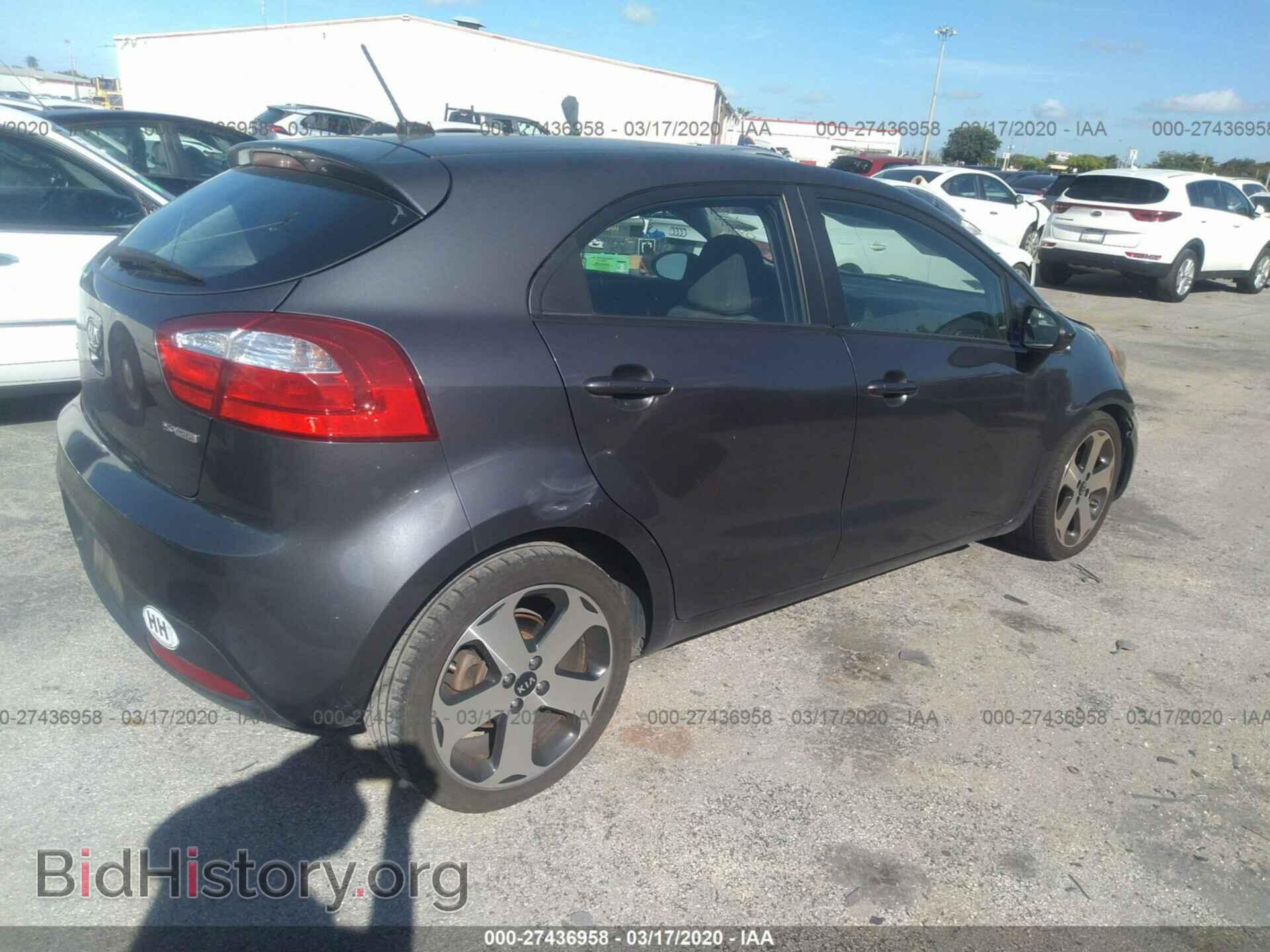 2012 KIA RIO - VIN: KNADN5A3XC6087669 - Photo 4