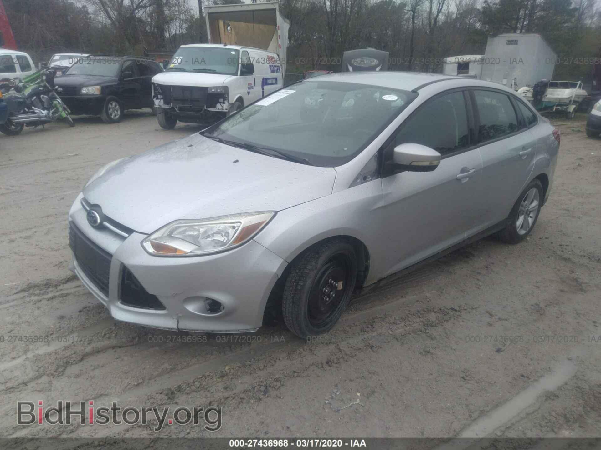 2014 FORD FOCUS - VIN: 1FADP3F23EL393527 - Фото 2