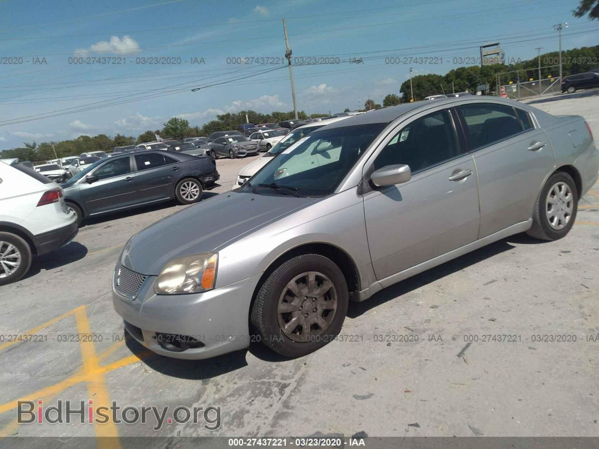 2012 MITSUBISHI GALANT - VIN: 4A32B3FF9CE014791 - Фото 2