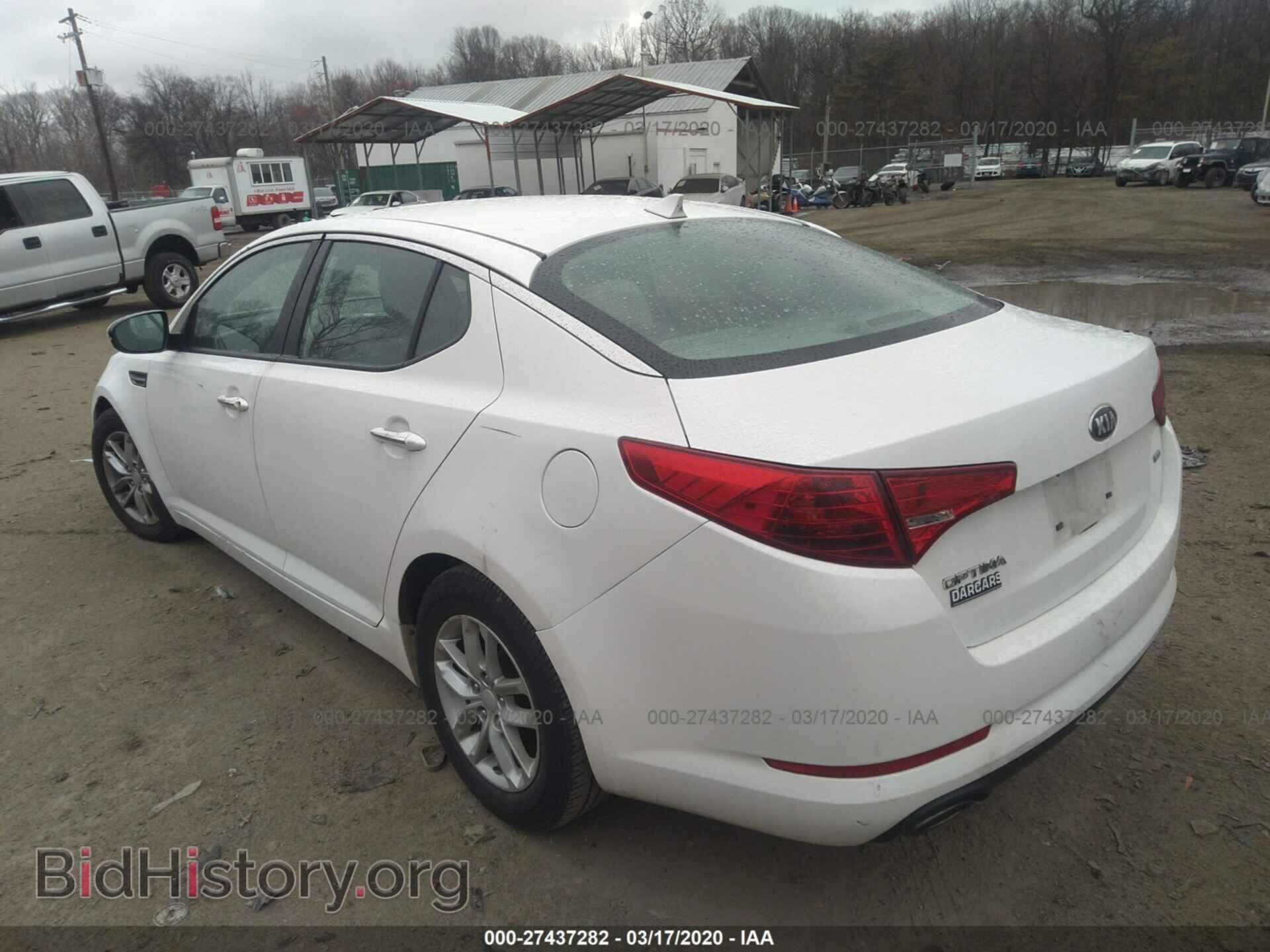 2013 KIA OPTIMA - VIN: KNAGM4A75D5392842 - Фото 3