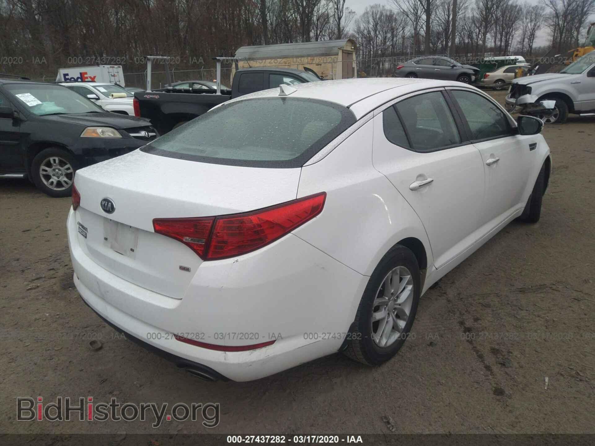 2013 KIA OPTIMA - VIN: KNAGM4A75D5392842 - Фото 4