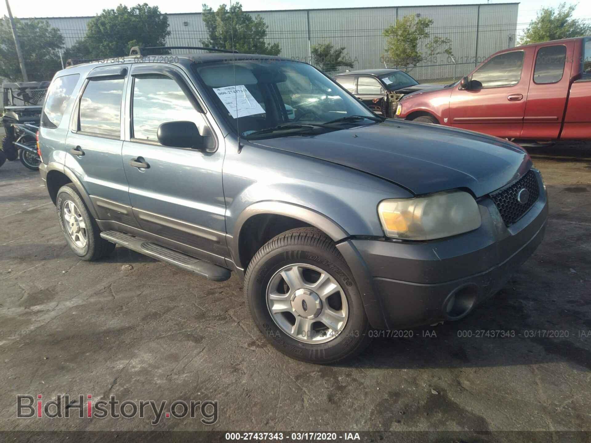 Фотография 1FMYU03105KA75638 - FORD ESCAPE 2005