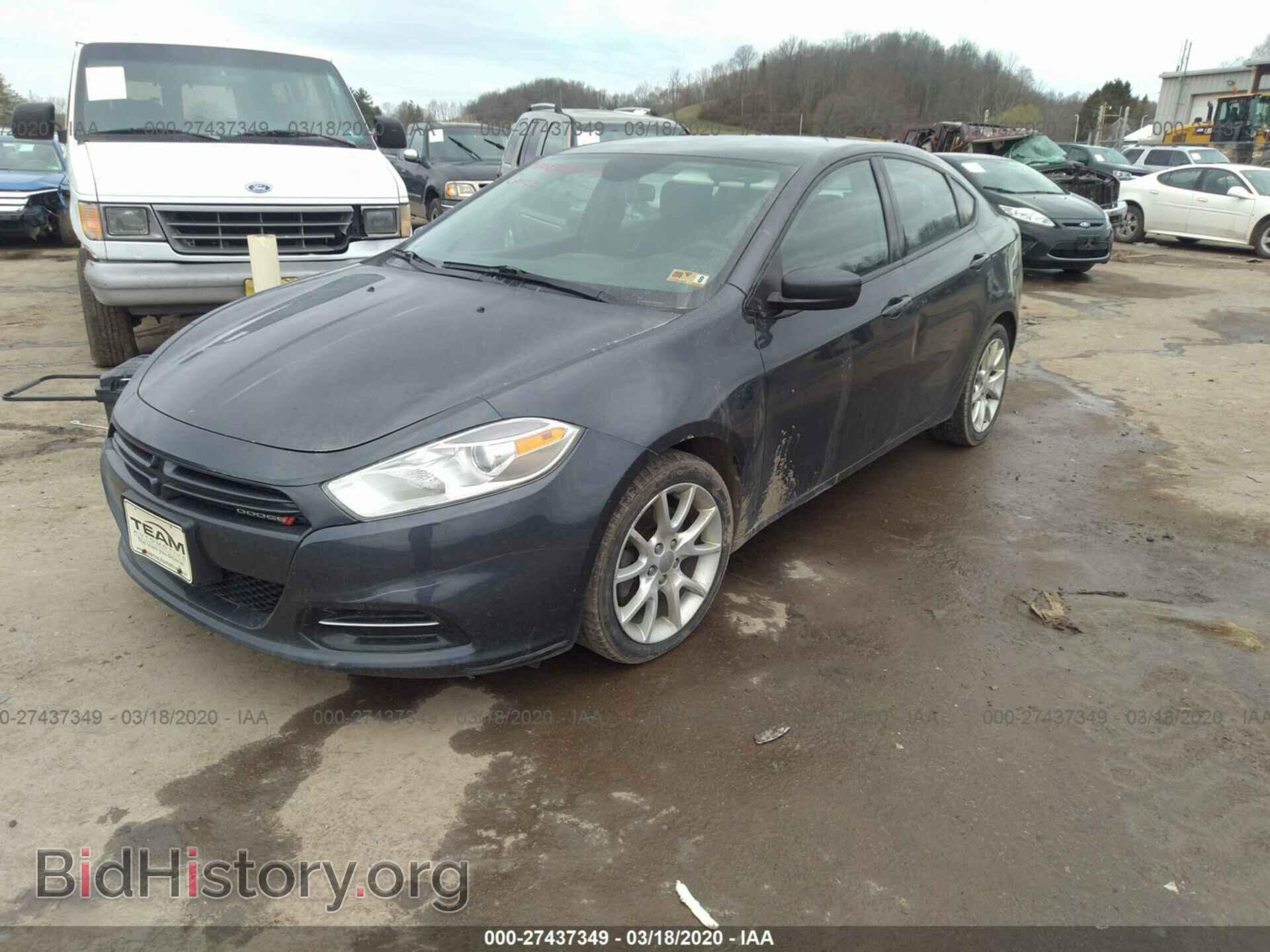 2013 DODGE DART - VIN: 1C3CDFBA7DD231717 - Фото 2
