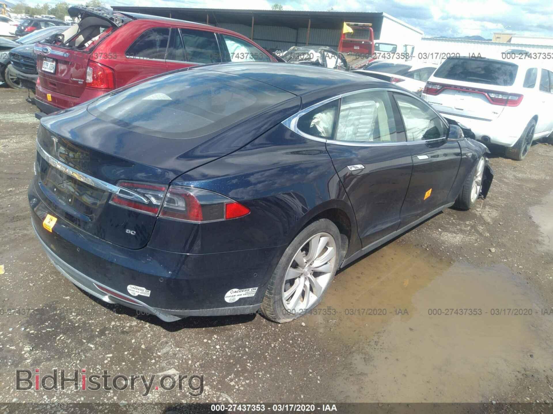 2014 TESLA MODEL S - VIN: 5YJSA1S13EFP57341 - Photo 4