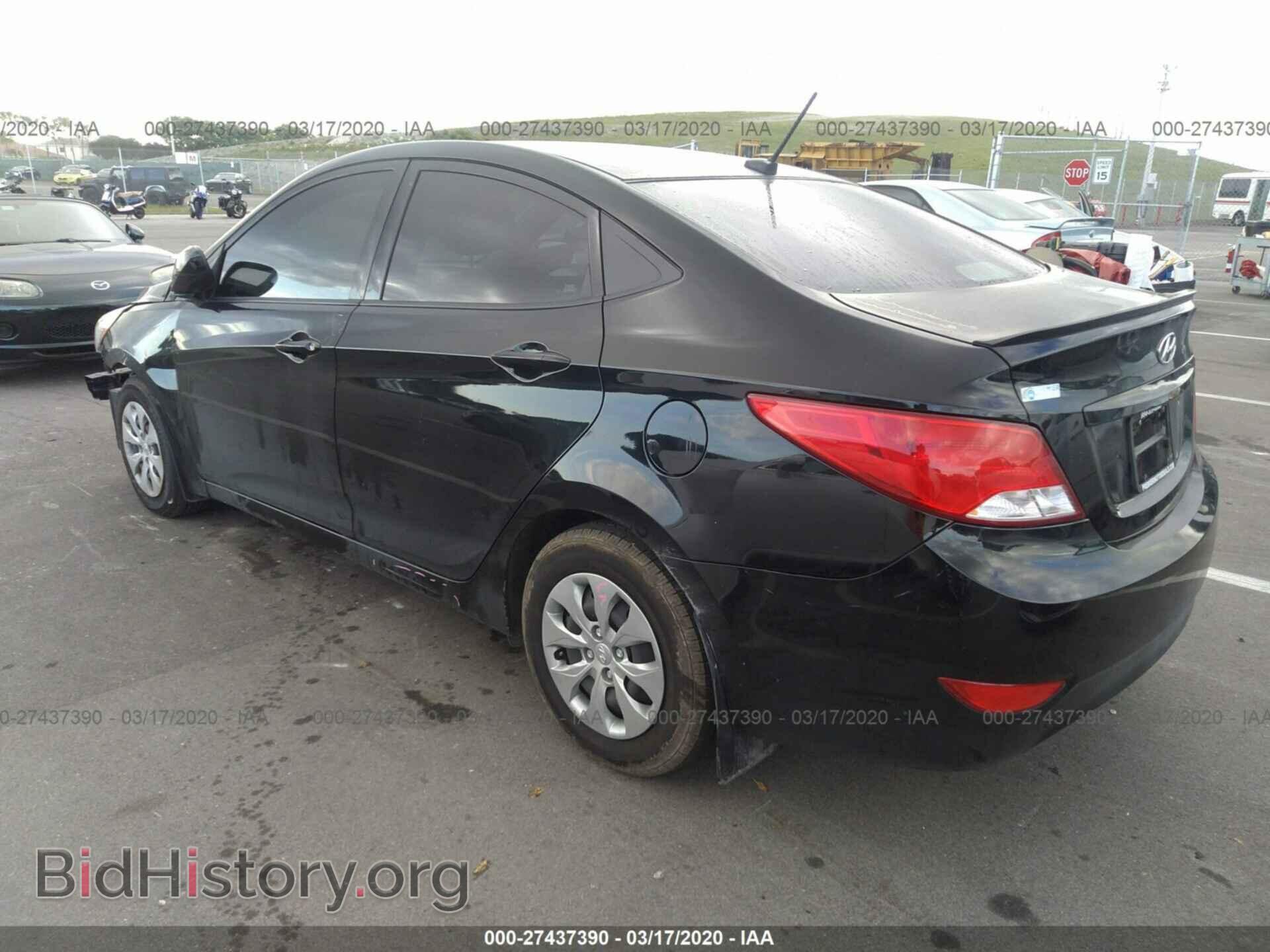 2017 HYUNDAI ACCENT - VIN: KMHCT4AEXHU364867 - Фото 3