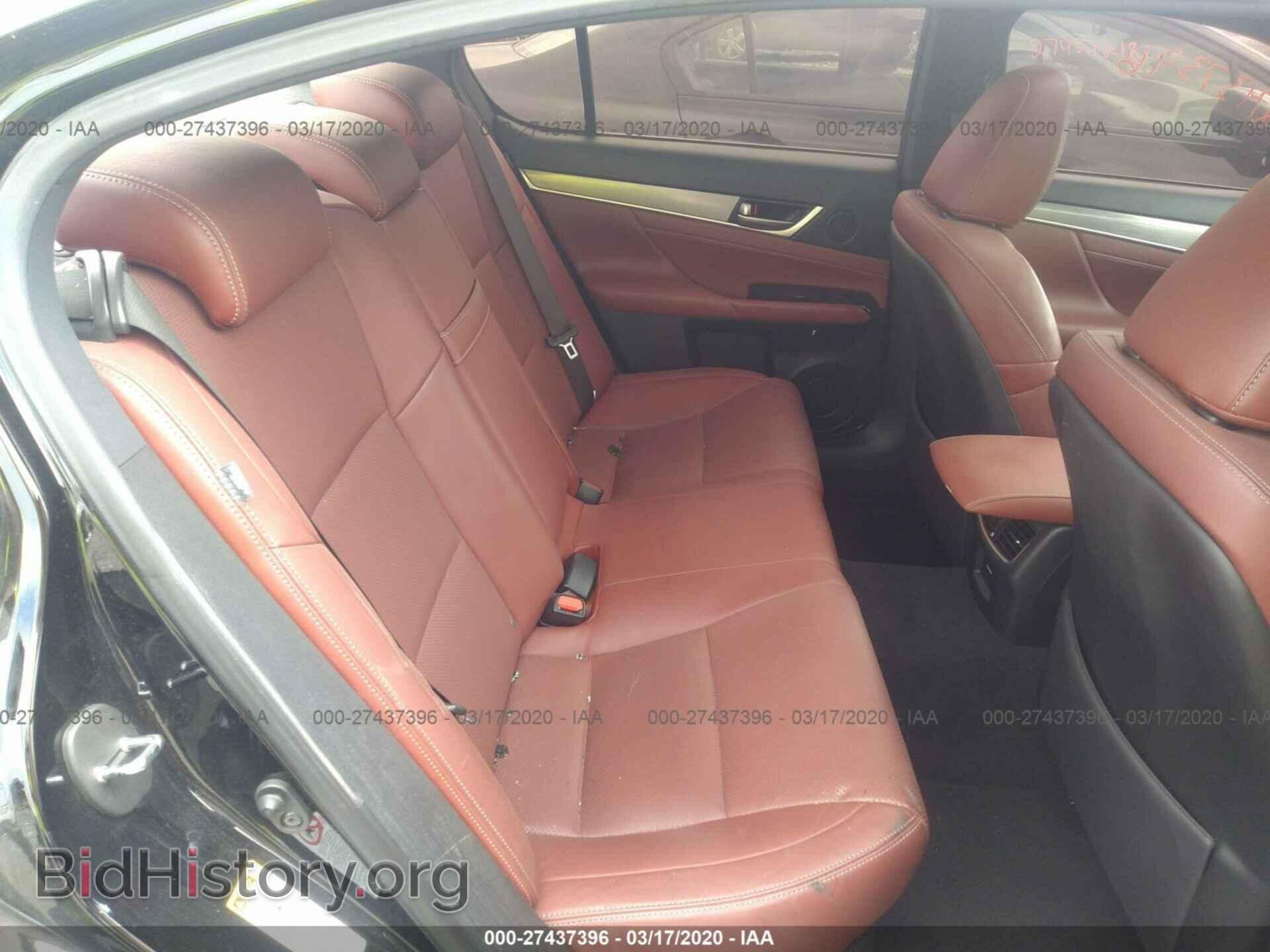 2015 LEXUS GS - VIN: JTHBE1BLXFA018899 - Фото 8