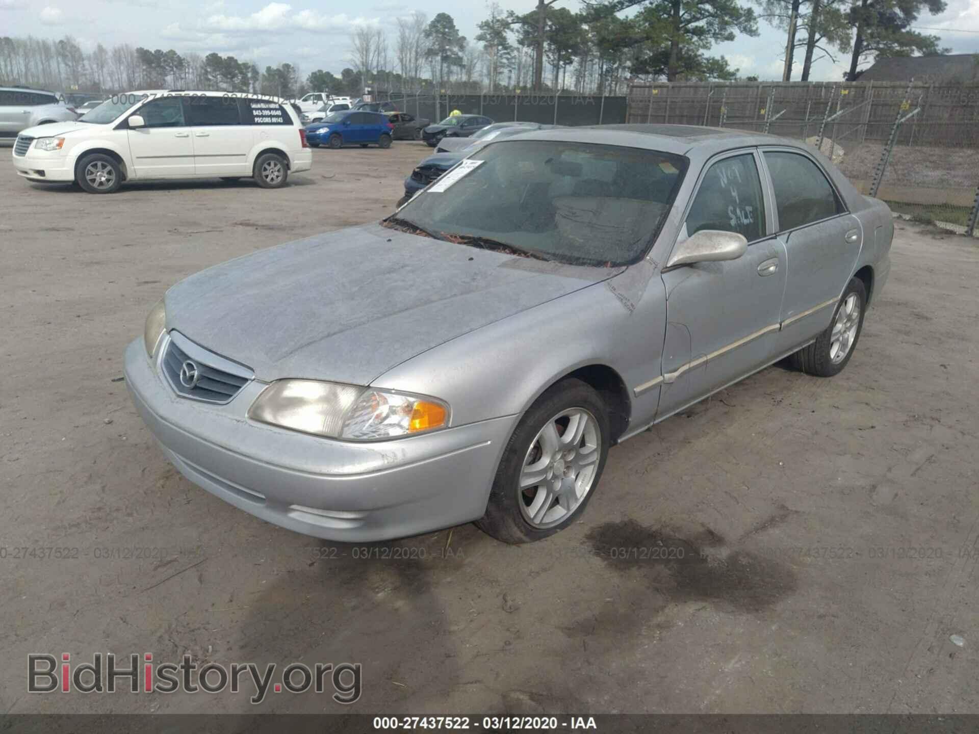2000 MAZDA 626 - VIN: 1YVGF22F2Y5155104 - Фото 2
