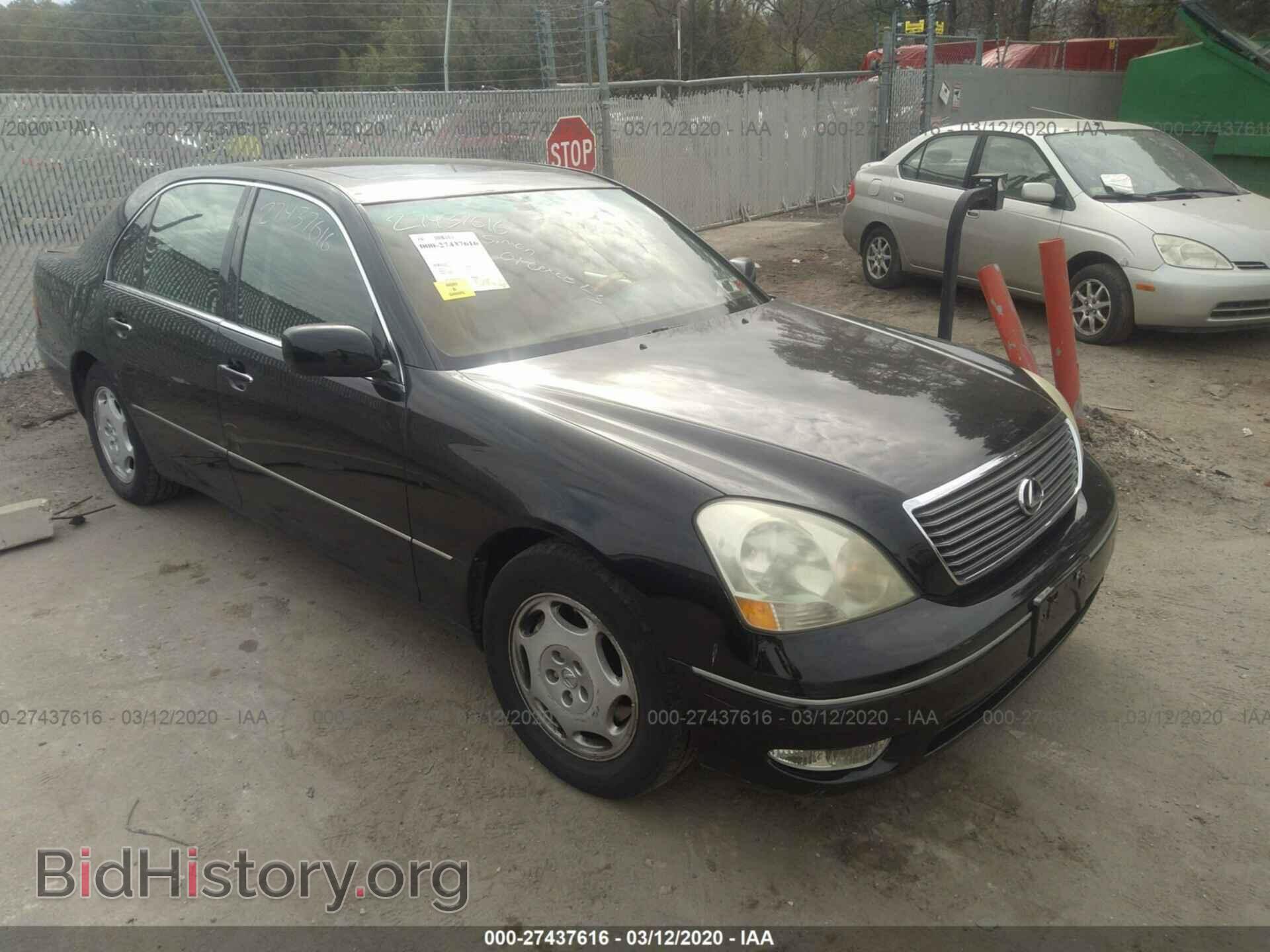 Photo JTHBN30F910007593 - LEXUS LS 2001
