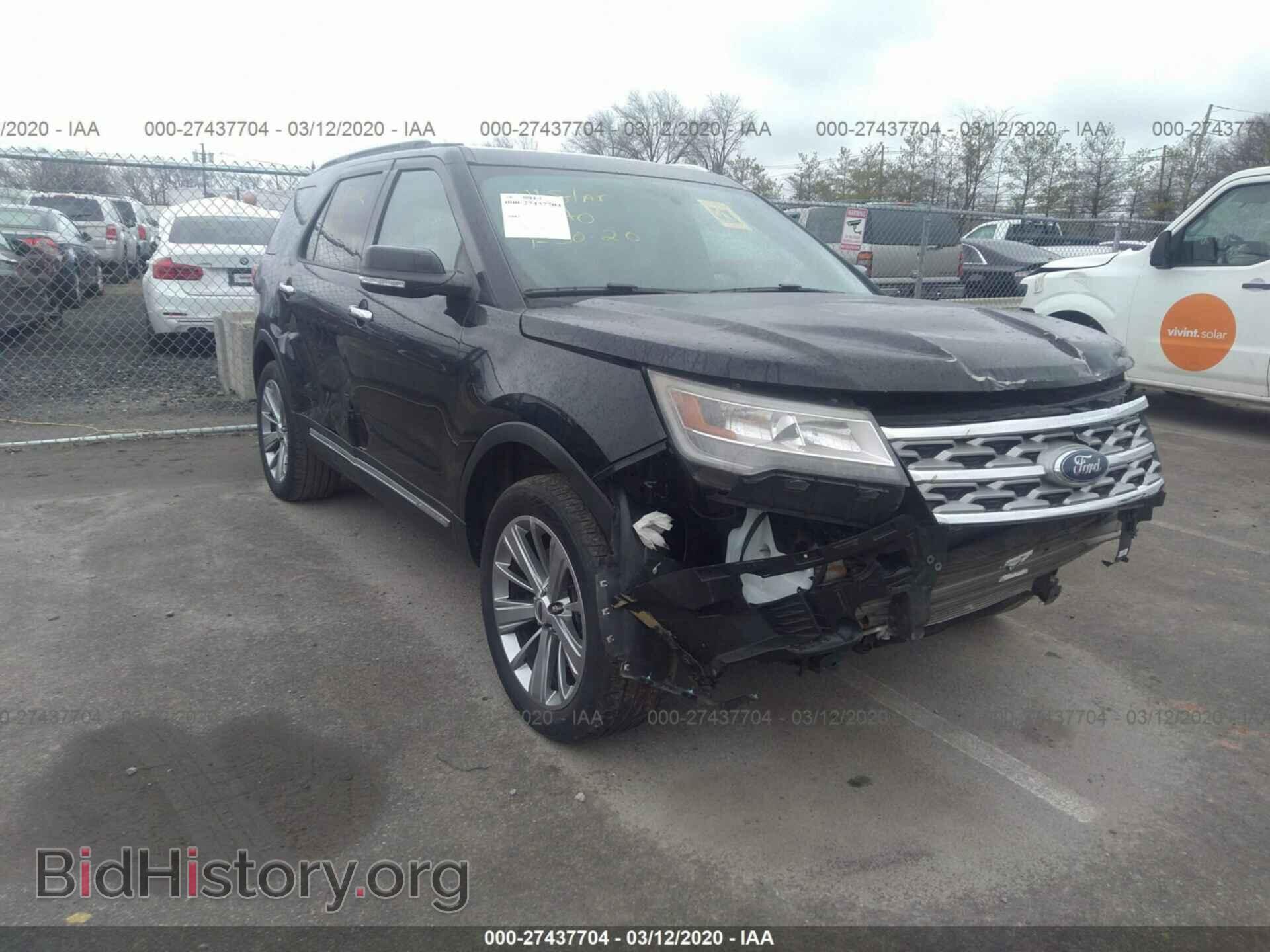 Фотография 1FM5K8F80JGB57642 - FORD EXPLORER 2018