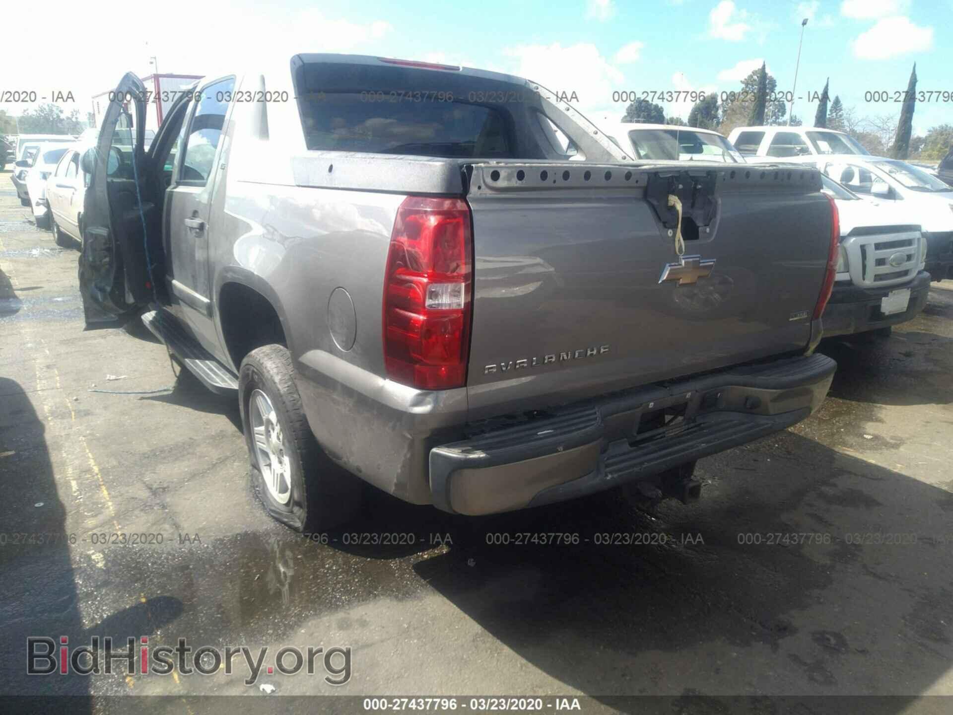 2008 CHEVROLET AVALANCHE - VIN: 3GNEC12048G210342 - Фото 3