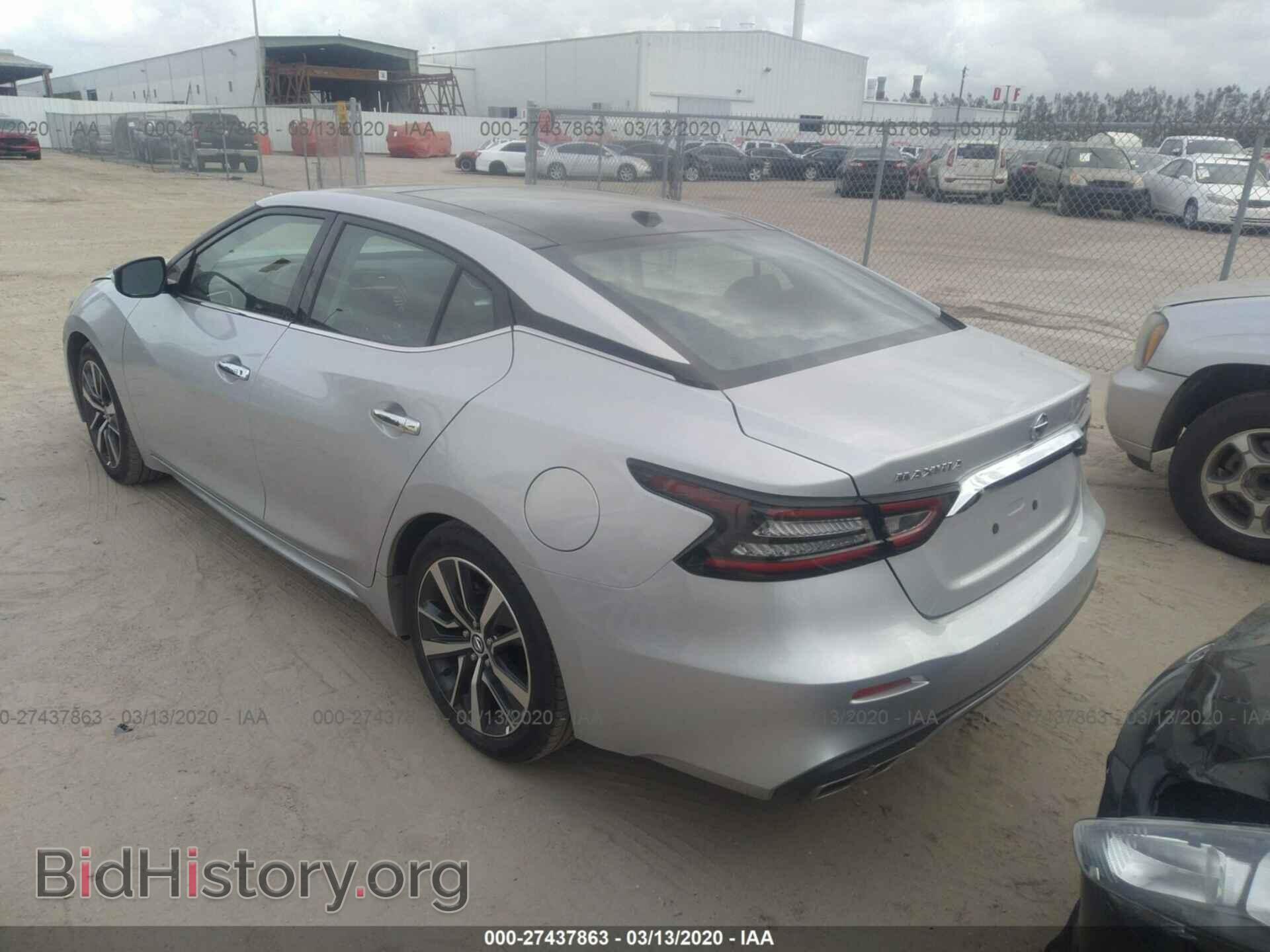 2020 NISSAN MAXIMA - VIN: 1N4AA6DVXLC372433 - Фото 3